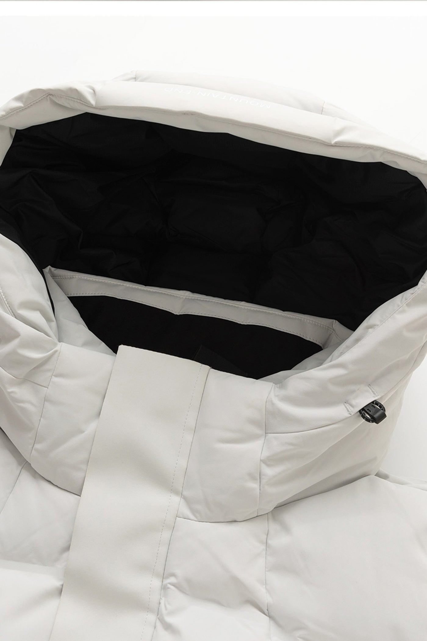 KAMILAN 2025 Winter New Mid‑Length White Goose Down Coat with Hood