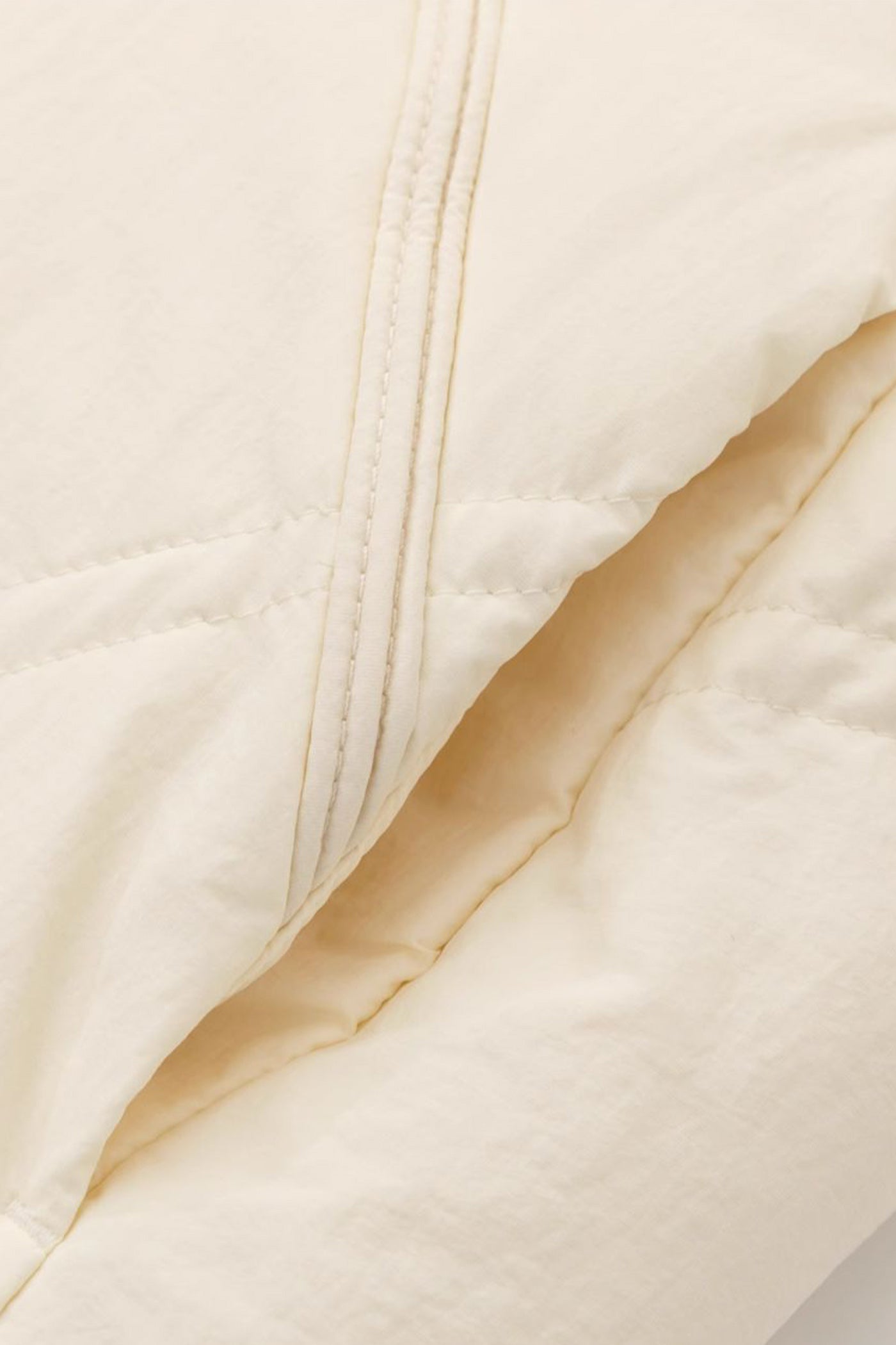 KAMILAN Turtleneck-Scarf Hooded Mid‑Length White Duck Down Coat — 2025 Winter New Arrival