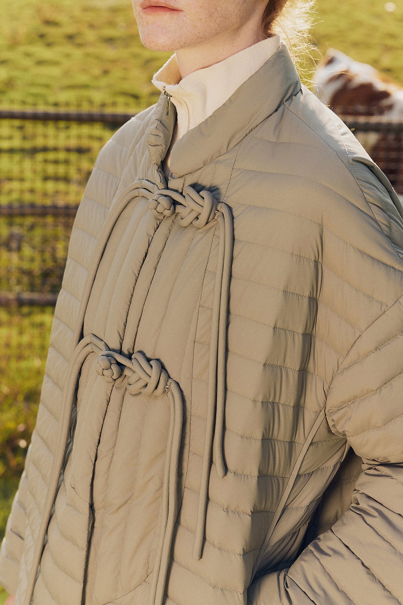 KAMILAN Women's Vintage Chinese Style Down Jacket – 2025 Winter Collection, Mid-Length Puffer Coat