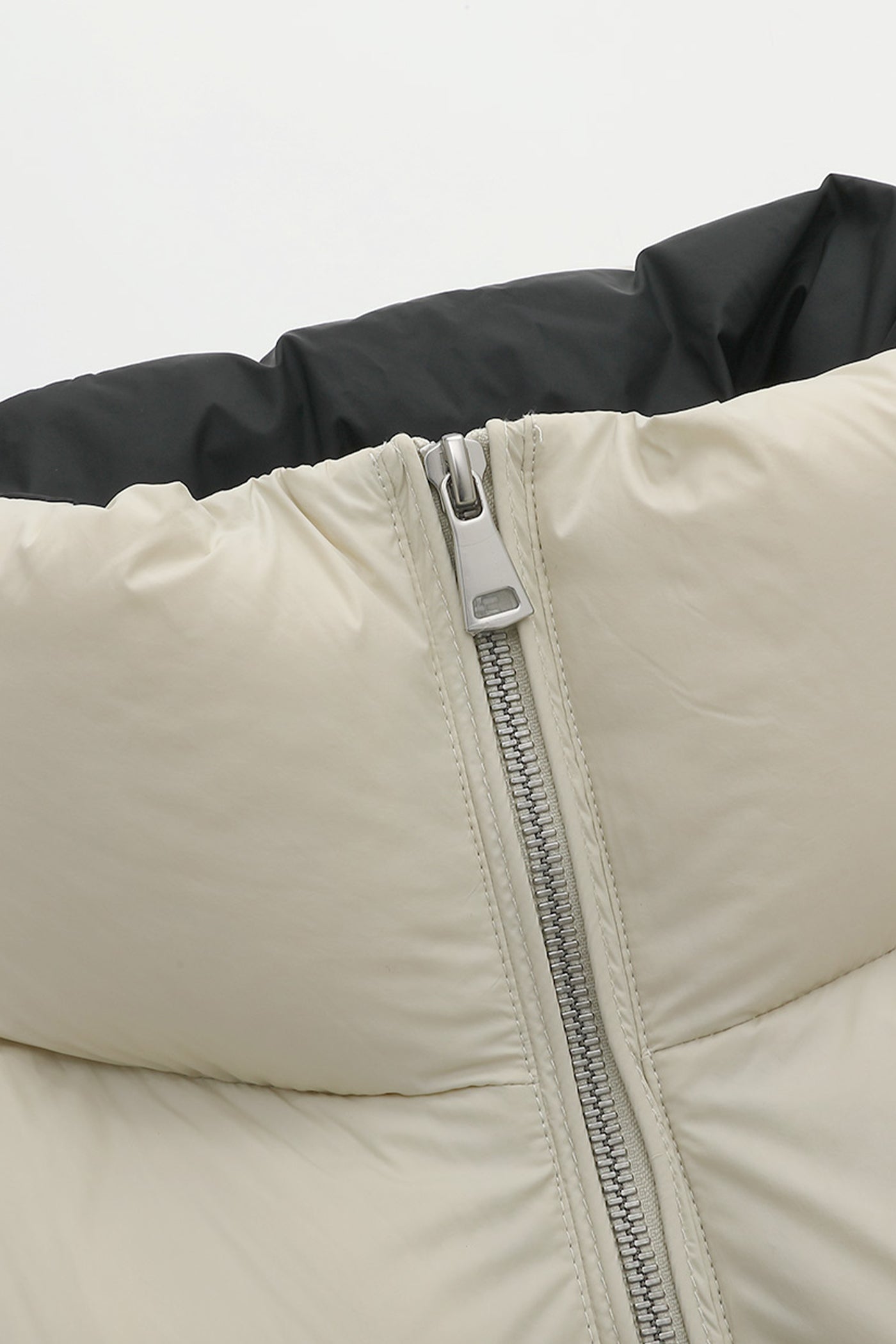 KAMILAN Short Down Vest Jacket for Women - Winter Wear