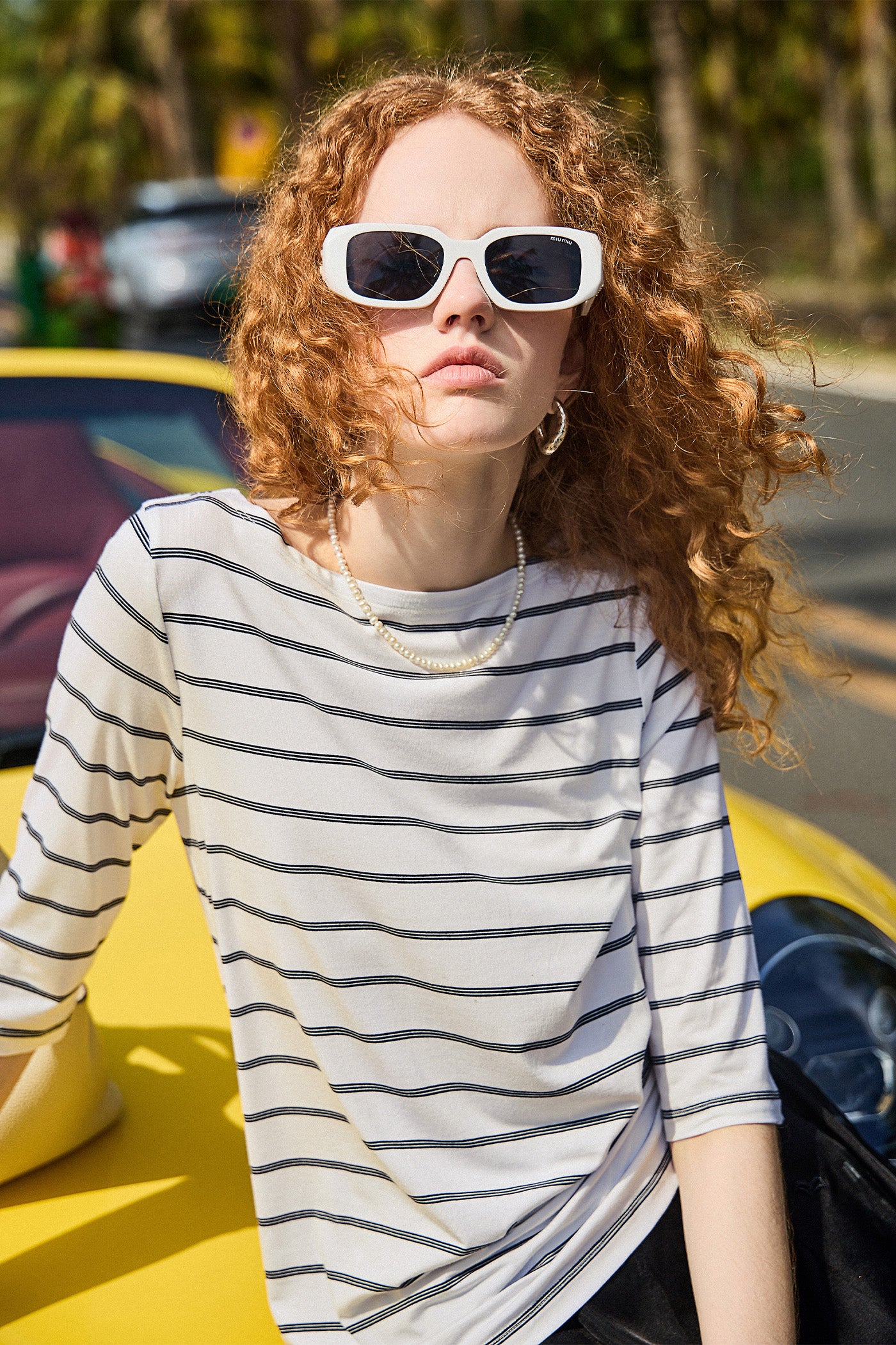 Kamilan Street Style Striped T-Shirt