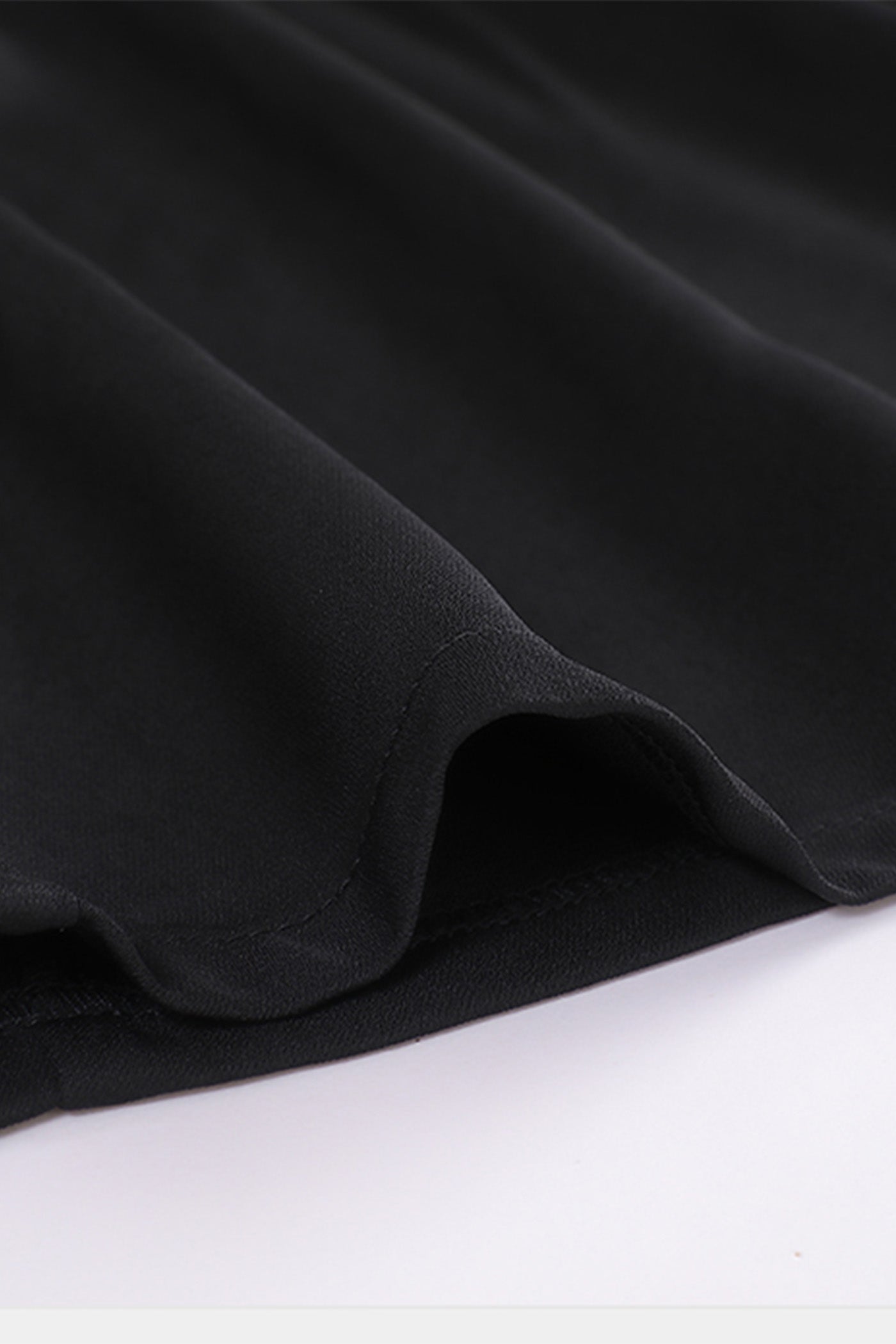 KAMILAN Asymmetrical High-Waisted A-Line Skirt