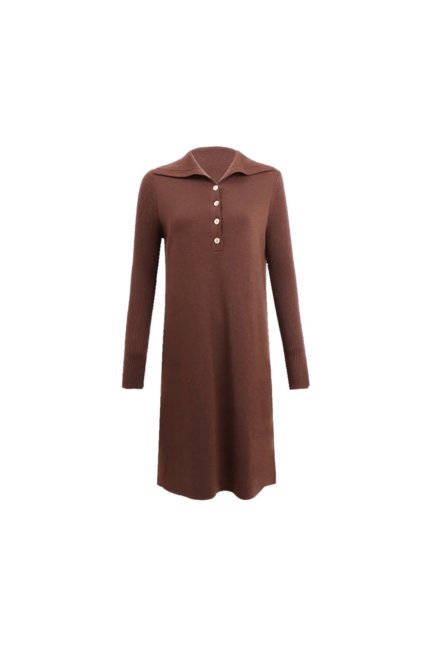 KAMILAN 25 Autumn French Woolen Knitted Dress