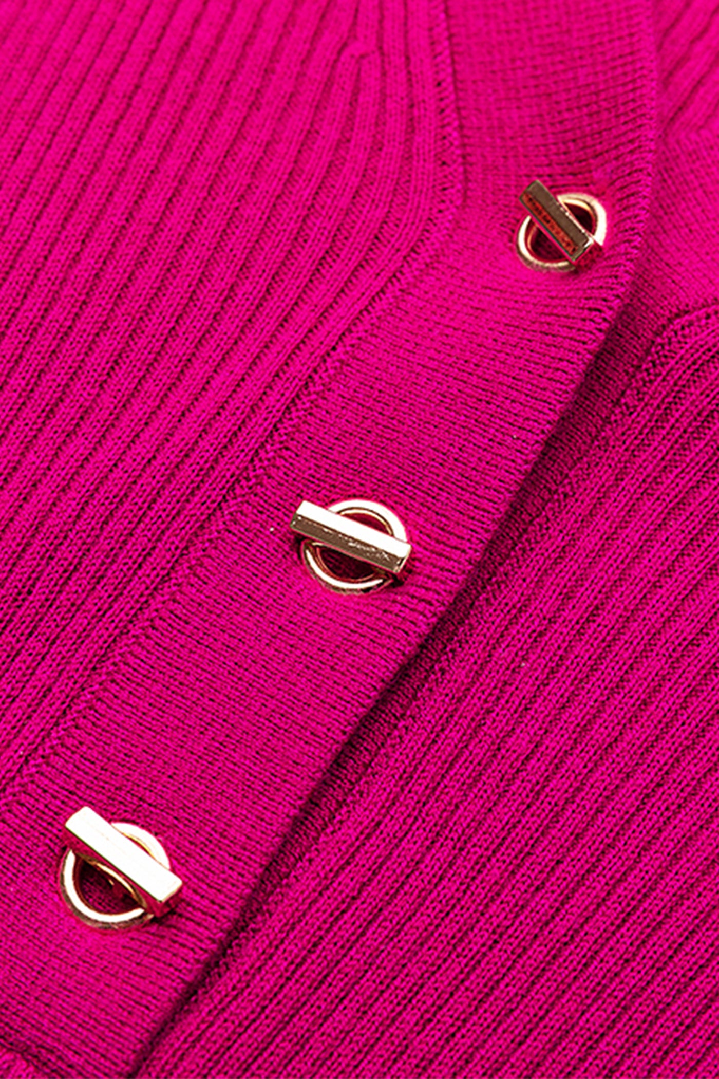 KAMILAN Slim-Fit Cropped Knit Sweater