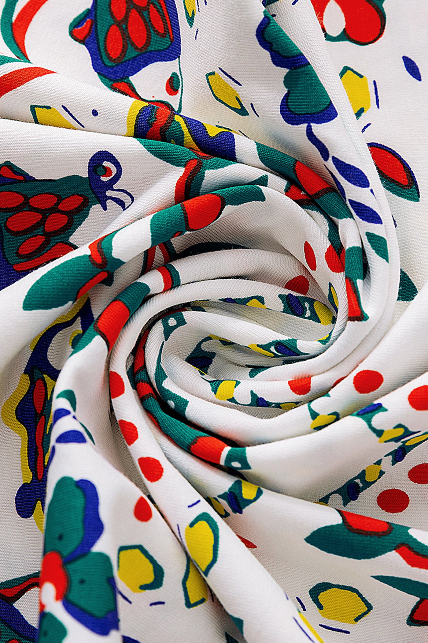 KAMILAN Artistic Print T-Shirt