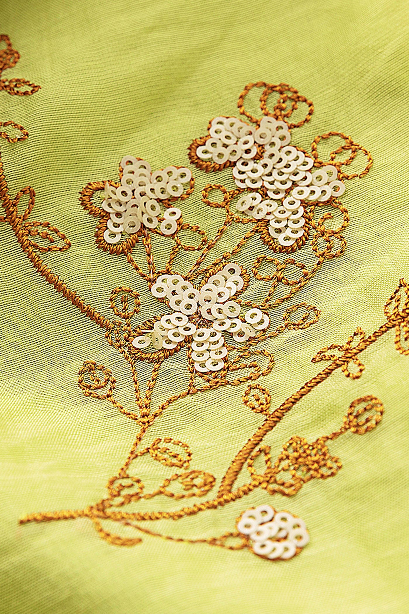 KAMILAN Vintage High-Waisted Embroidered Dress