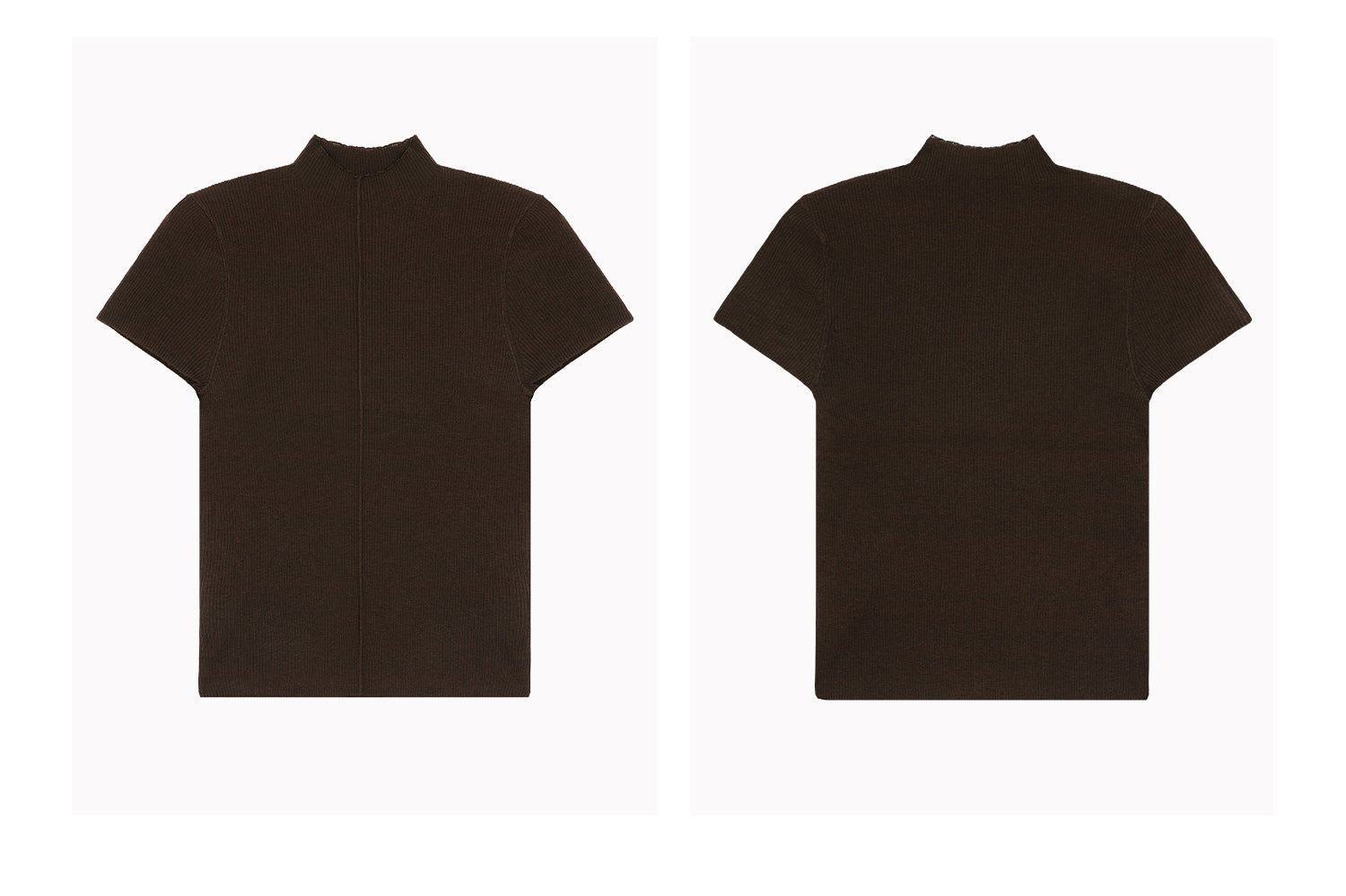 KAMILAN Short-sleeved knitted top for women, 2025 autumn new style, short and fitted, slimming and stylish wool sweater, cardigan