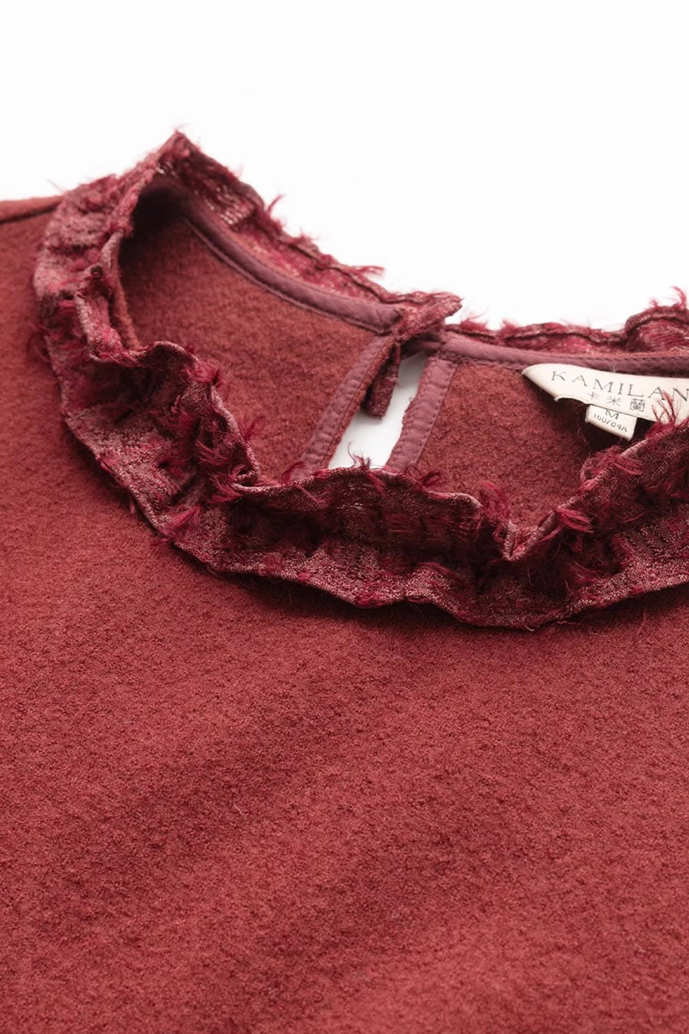 Kamilan Wool-Blend Panel Dress