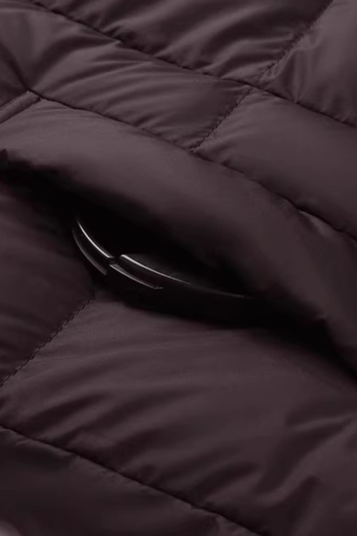 KAMILAN Long Down Coat with High Collar