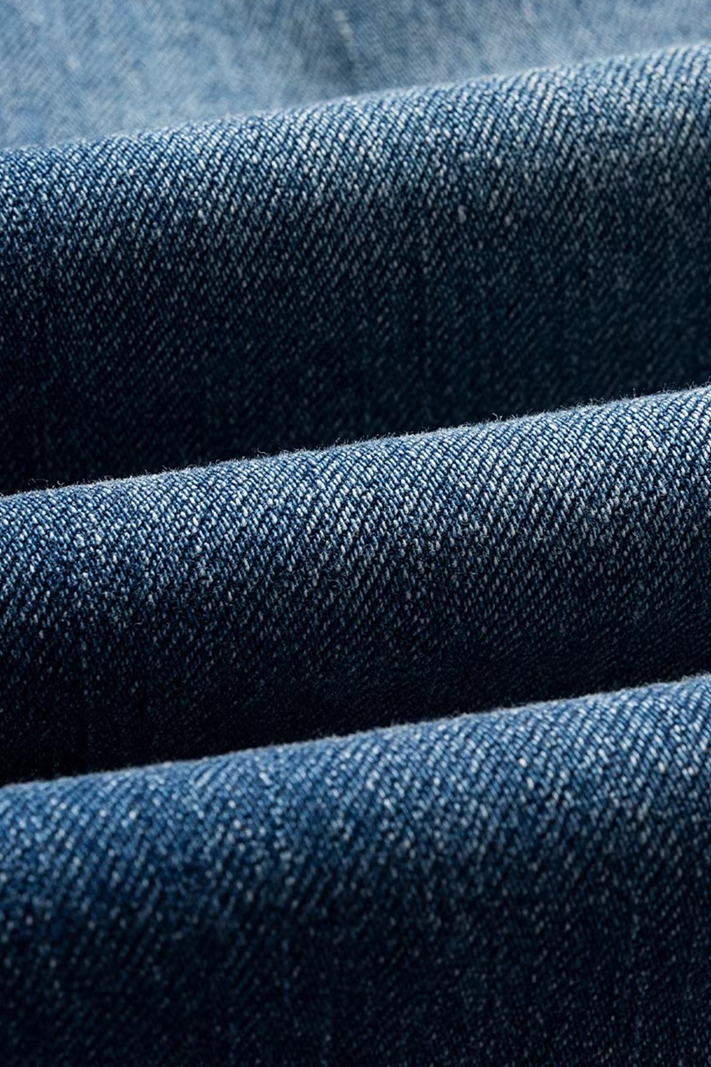 KAMILAN High-Rise Washed Wide-Leg Denim Trousers