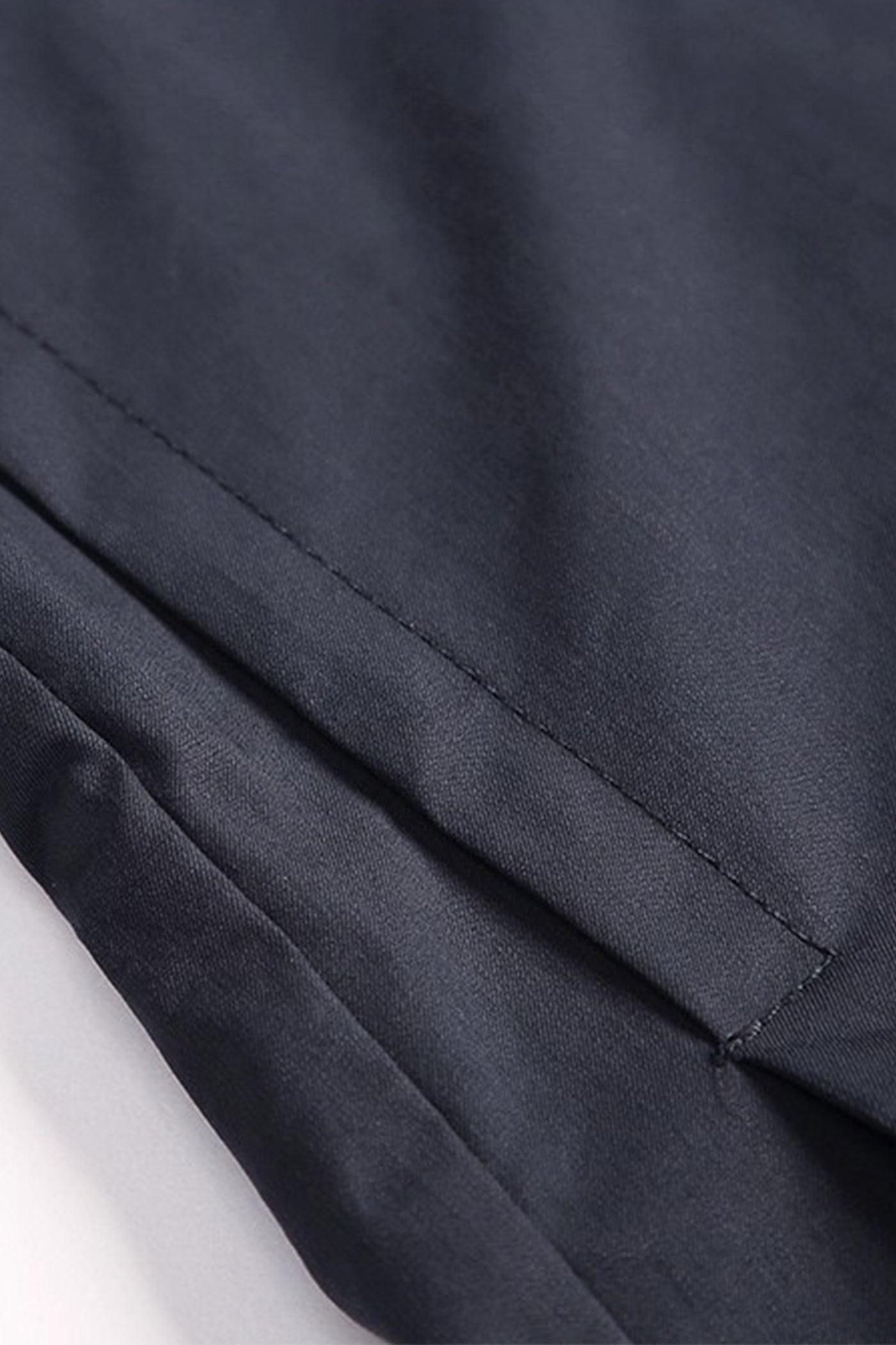 KAMILAN Cotton Button-Down Long Coat