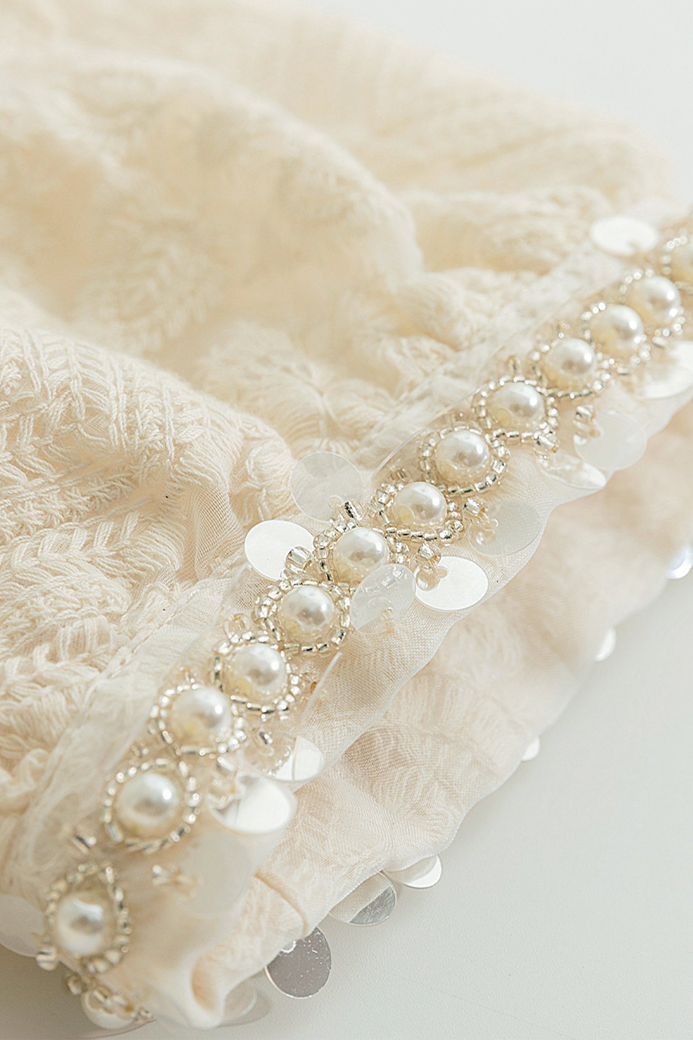 KAMILAN Vintage-Style Beaded Embroidered Dress