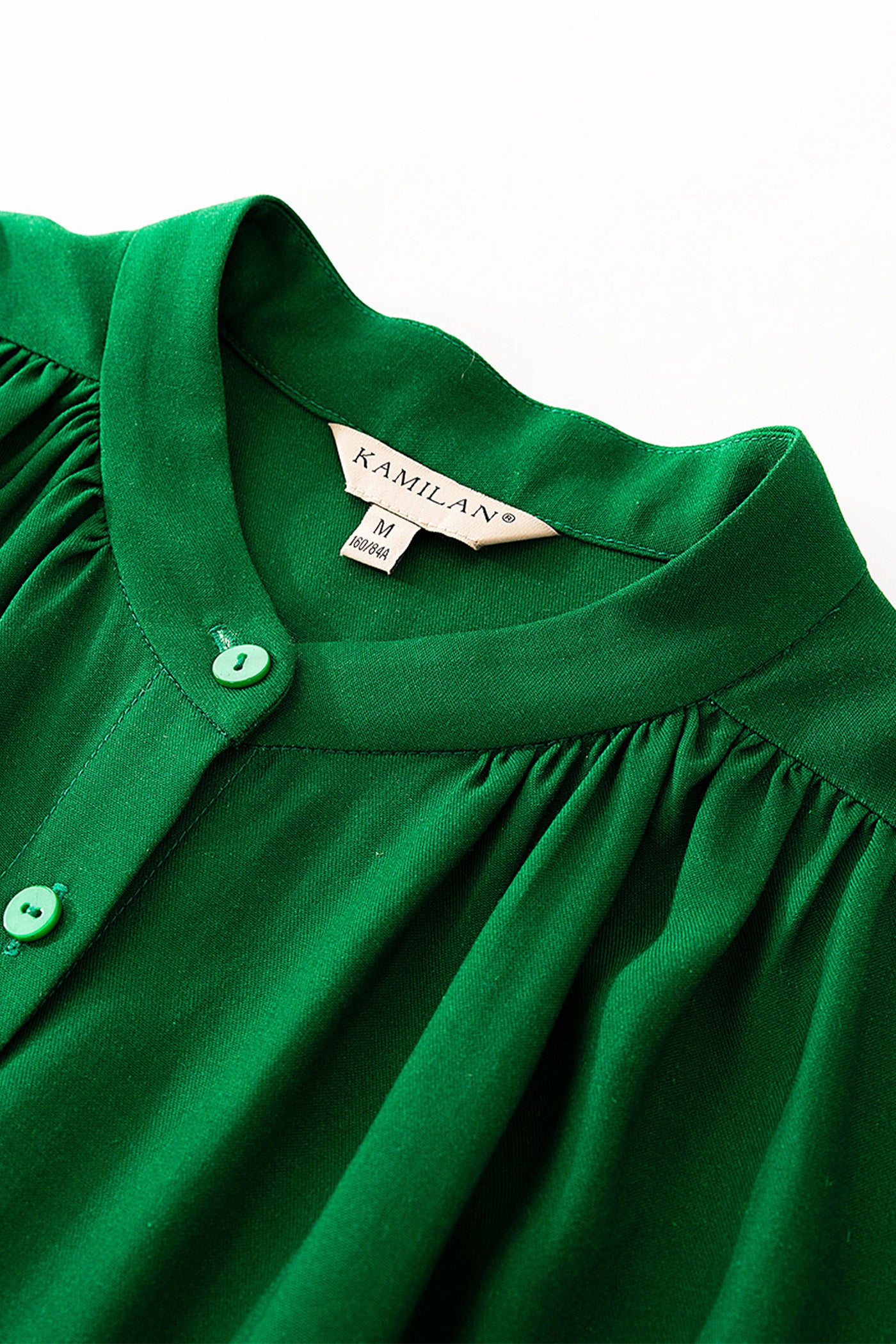 KAMILAN Bohemian-Style Printed Tie-Waist Dress