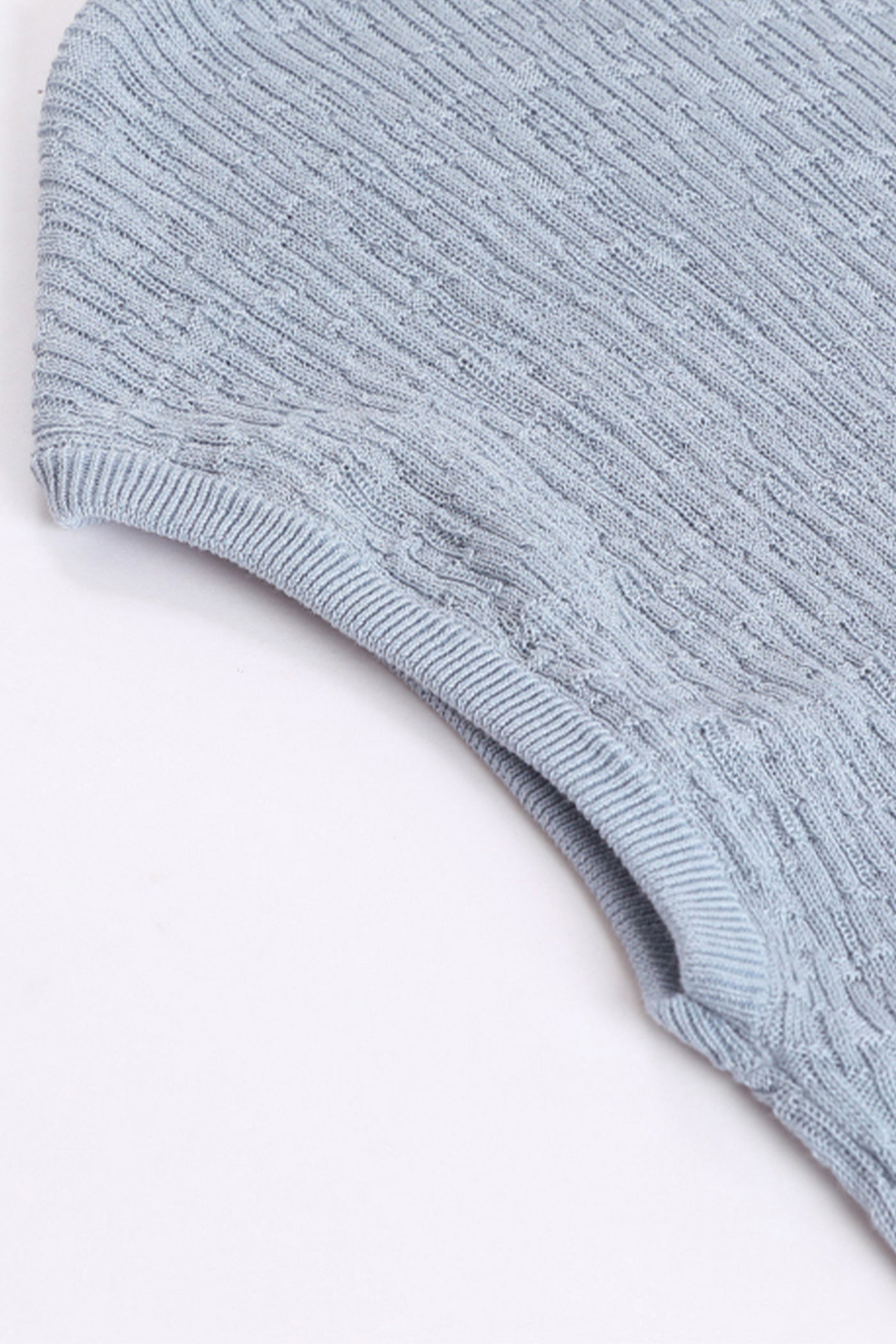 KAMILAN Slim-Fit Short-Sleeve Knit Top