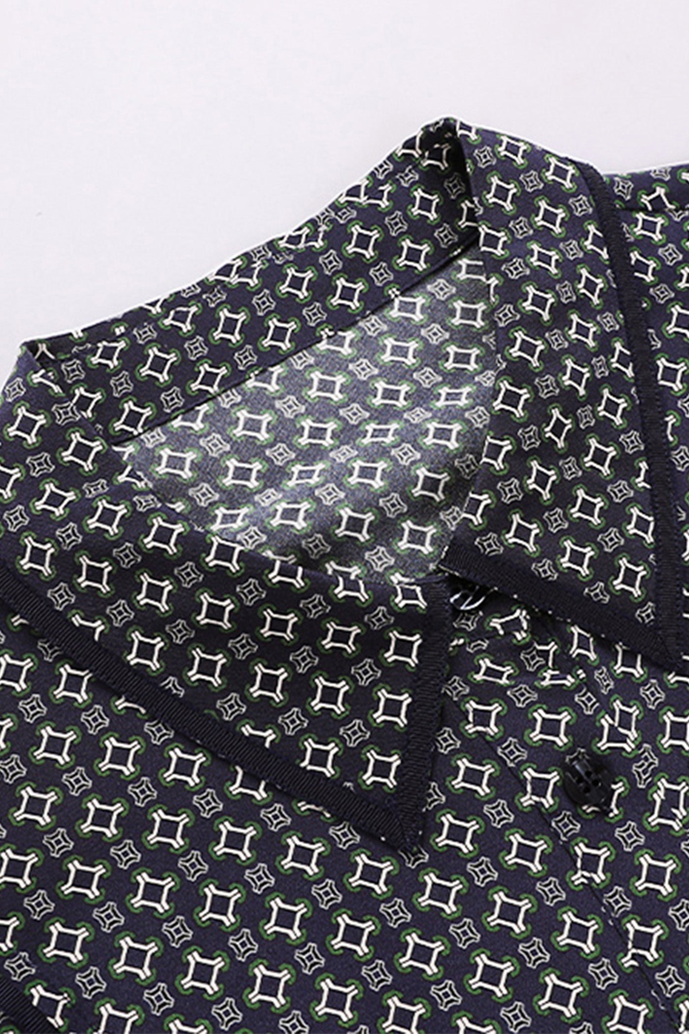 KAMILAN Silk Printed Dress