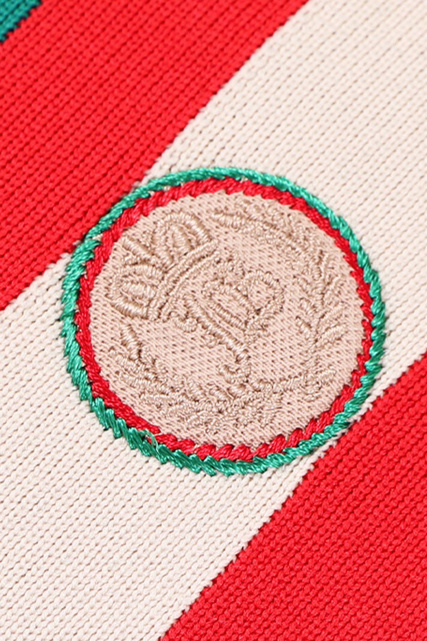 KAMILAN Classic Striped Polo Collar Midi Dress