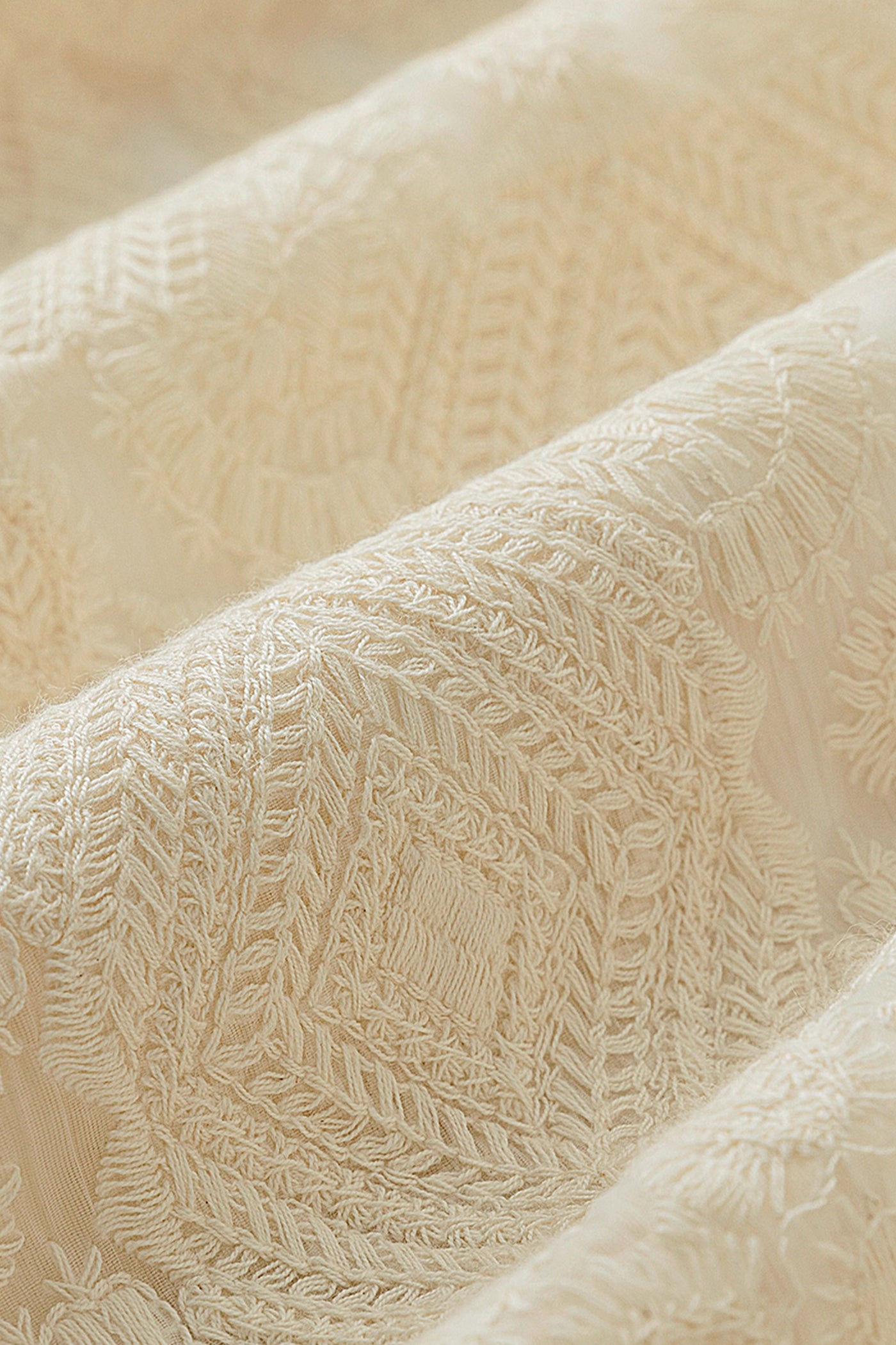 KAMILAN Vintage-Style Beaded Embroidered Dress