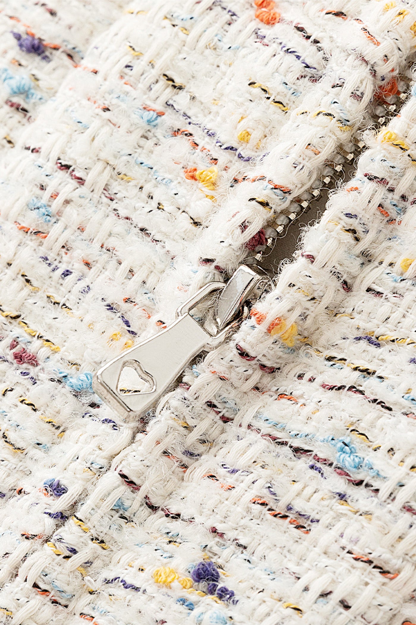 KAMILAN Elegant Tweed-Style High-Waisted Ruffle Sleeve Dress