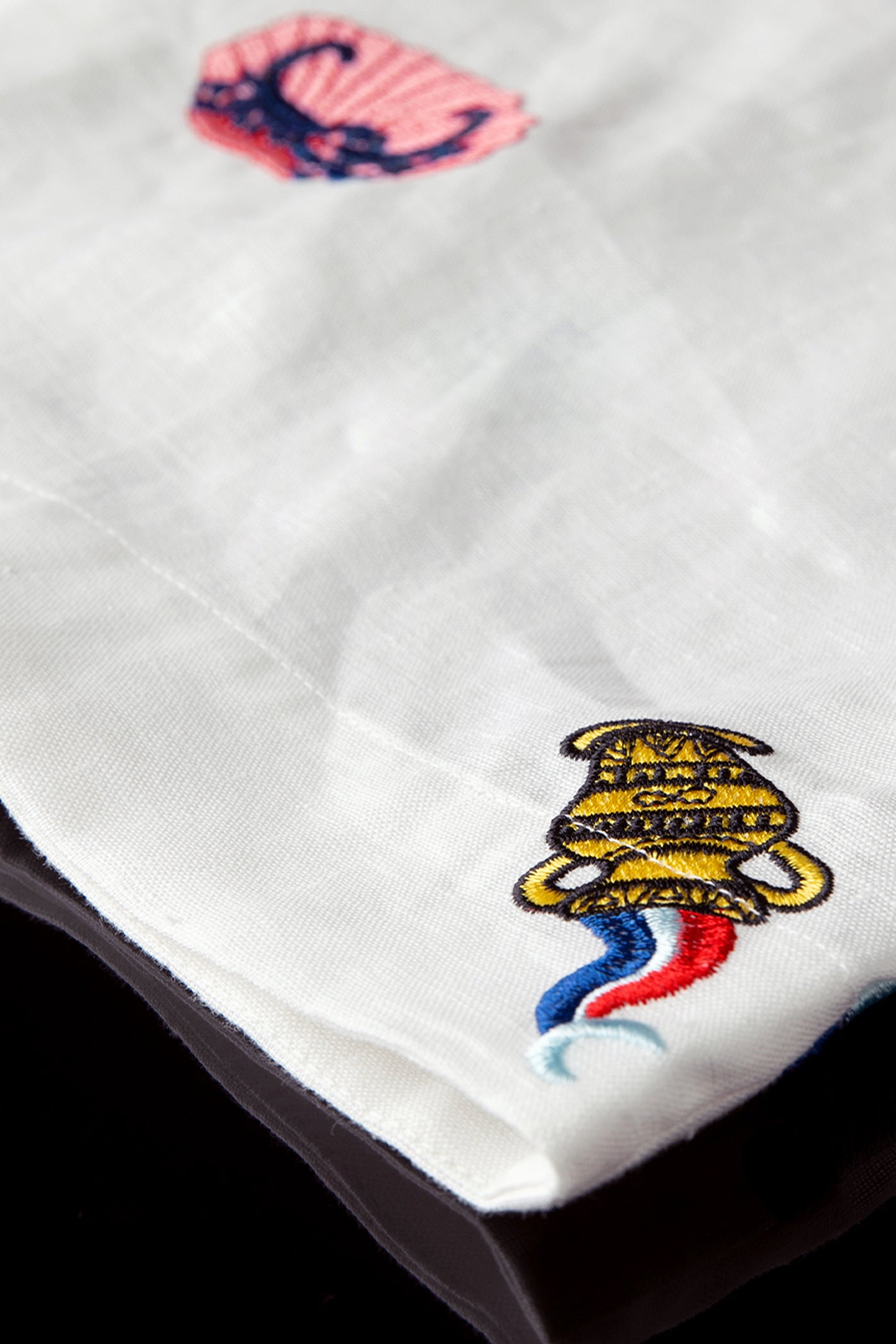 KAMILAN Linen Embroidered Dress