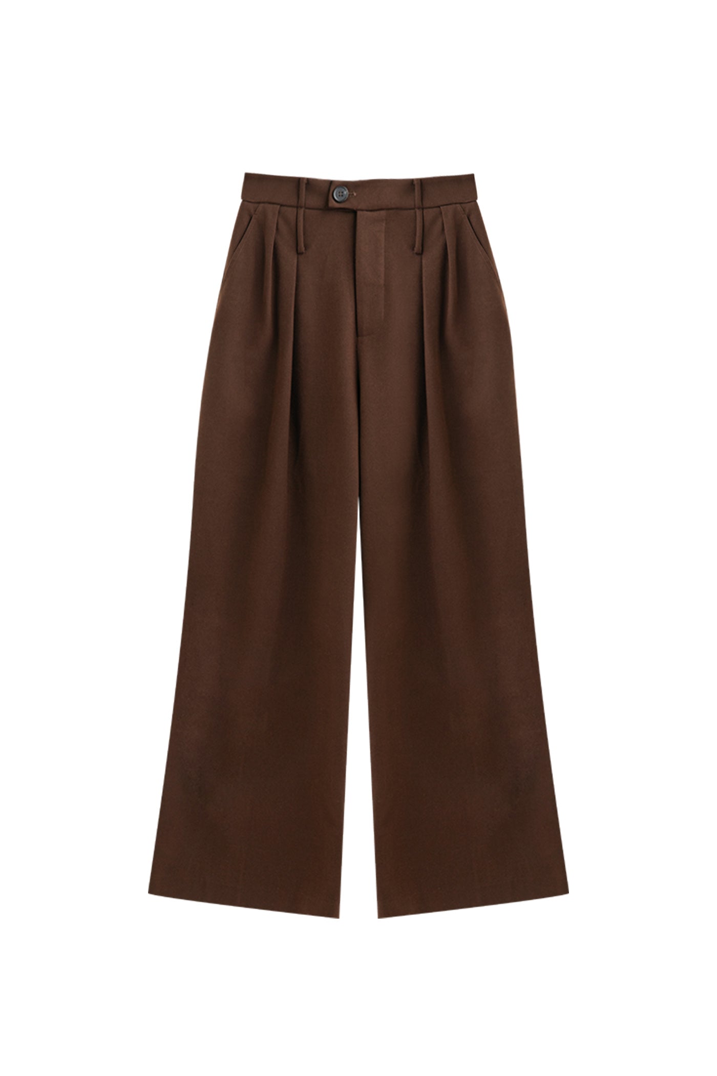 KAMILAN commuter pants women's autumn new style highwaisted wide leg casual pants trousers