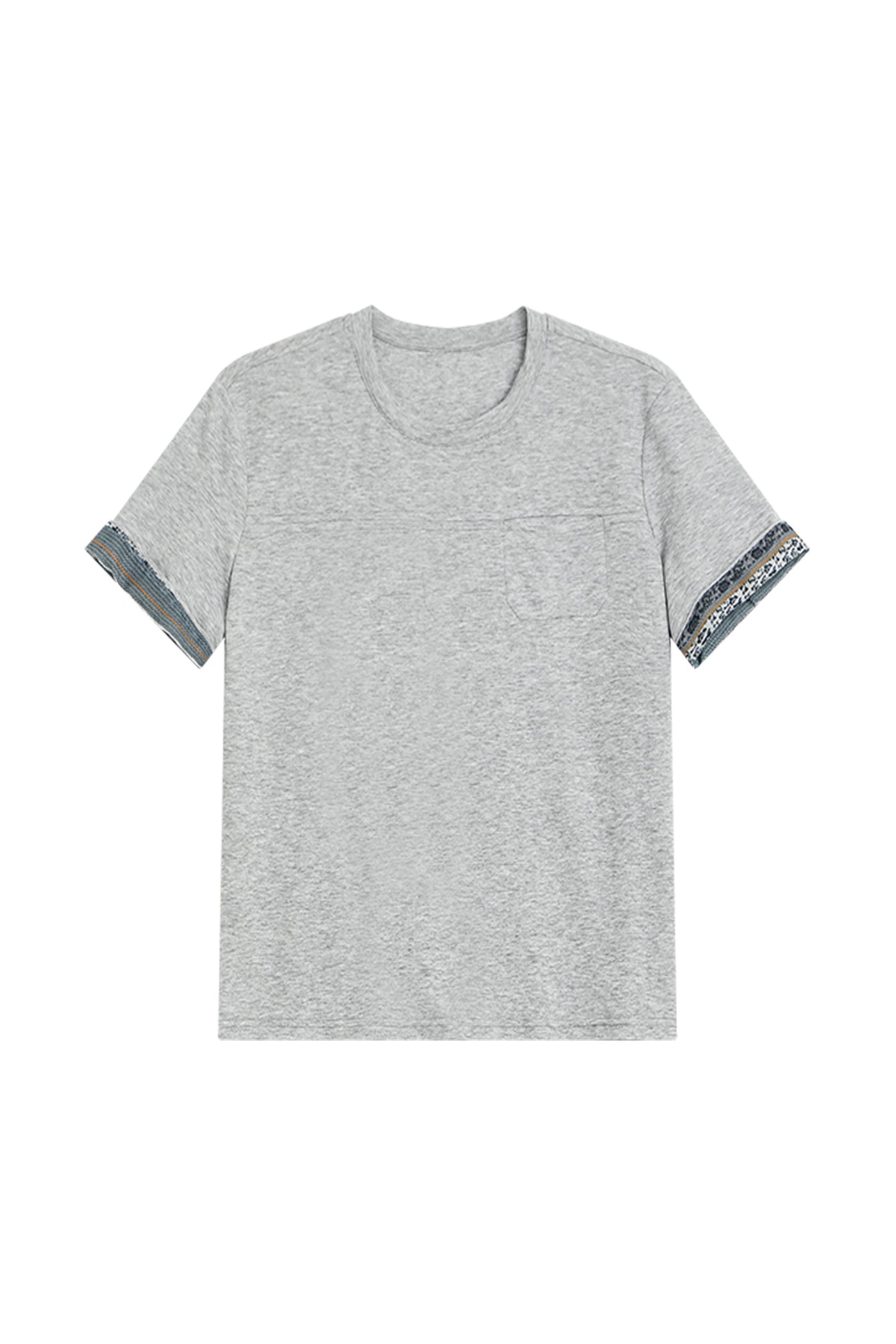 KAMILAN Heather Grey Short Sleeve Tee