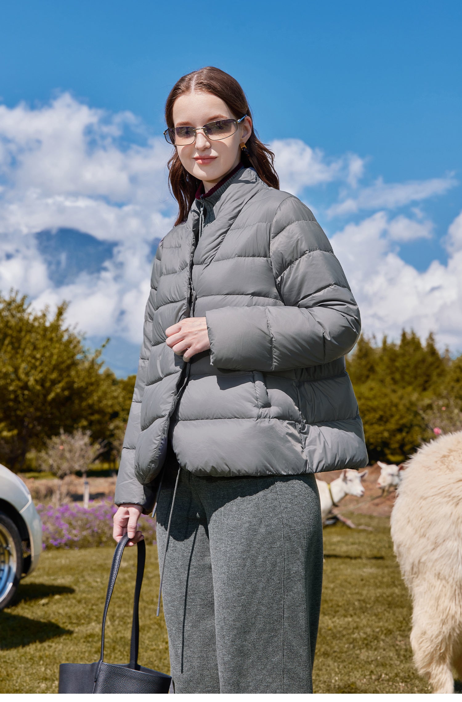 KAMILAN Cloud Puff Women's Down Jacket 2025 Winter New Loose Short Versatile Warm Down Coat