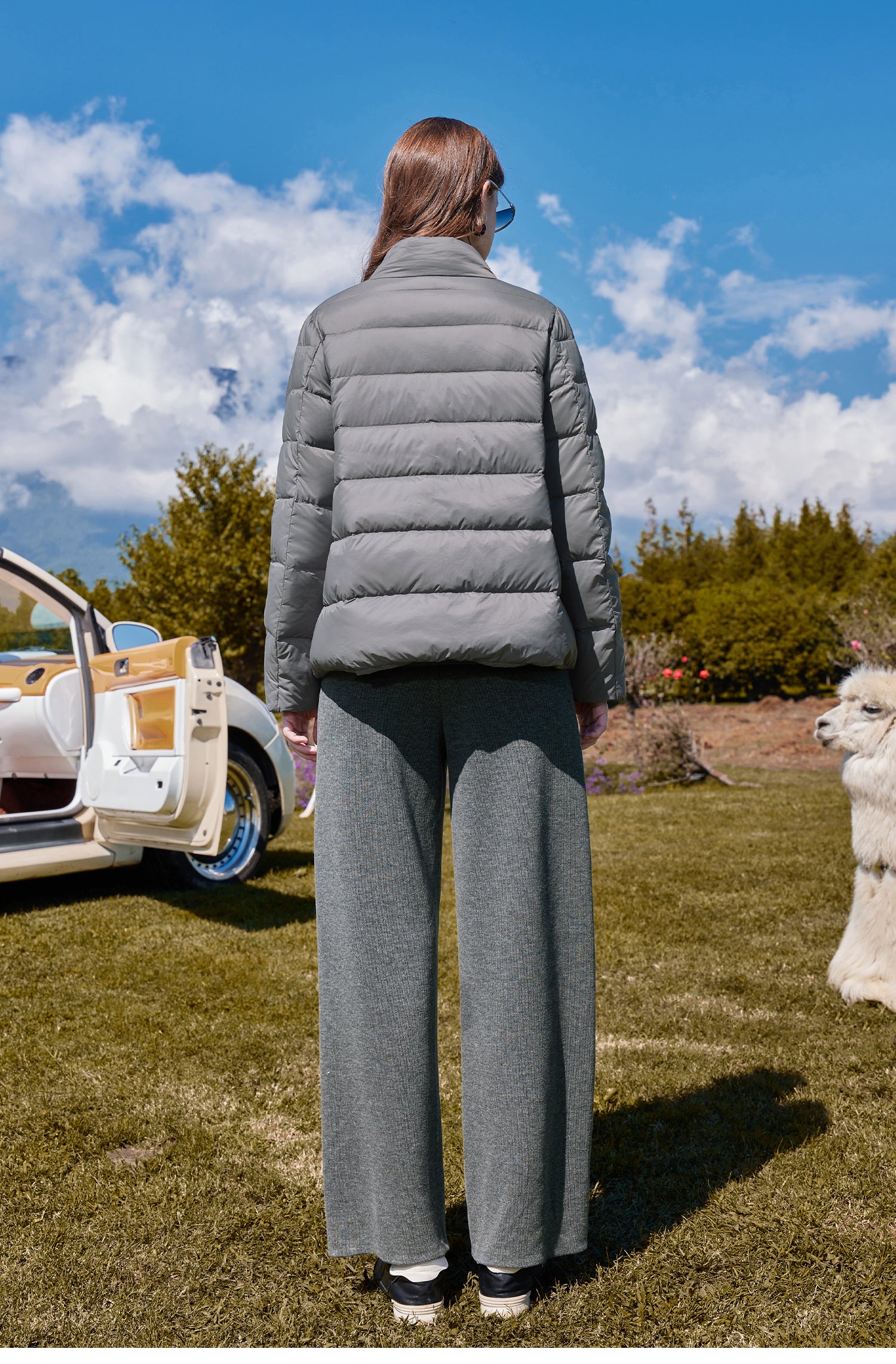 KAMILAN Cloud Puff Women's Down Jacket 2025 Winter New Loose Short Versatile Warm Down Coat