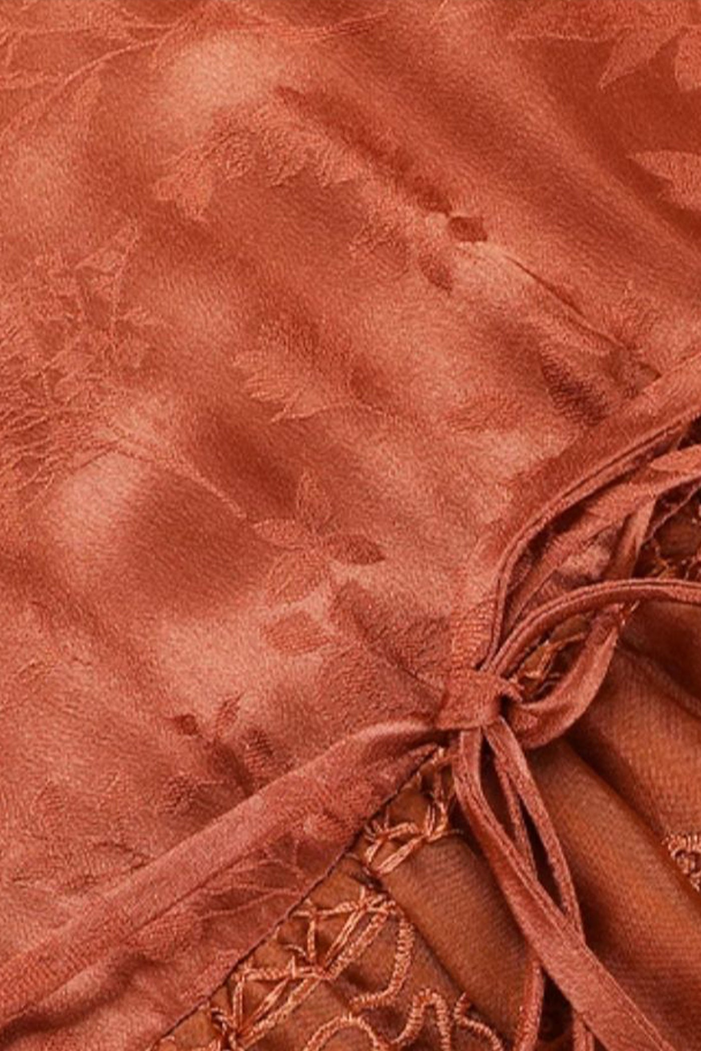 KAMILAN Luxe Embroidered Midi Dress – 2025 Fall New Arrival with 3/4 Sleeves
