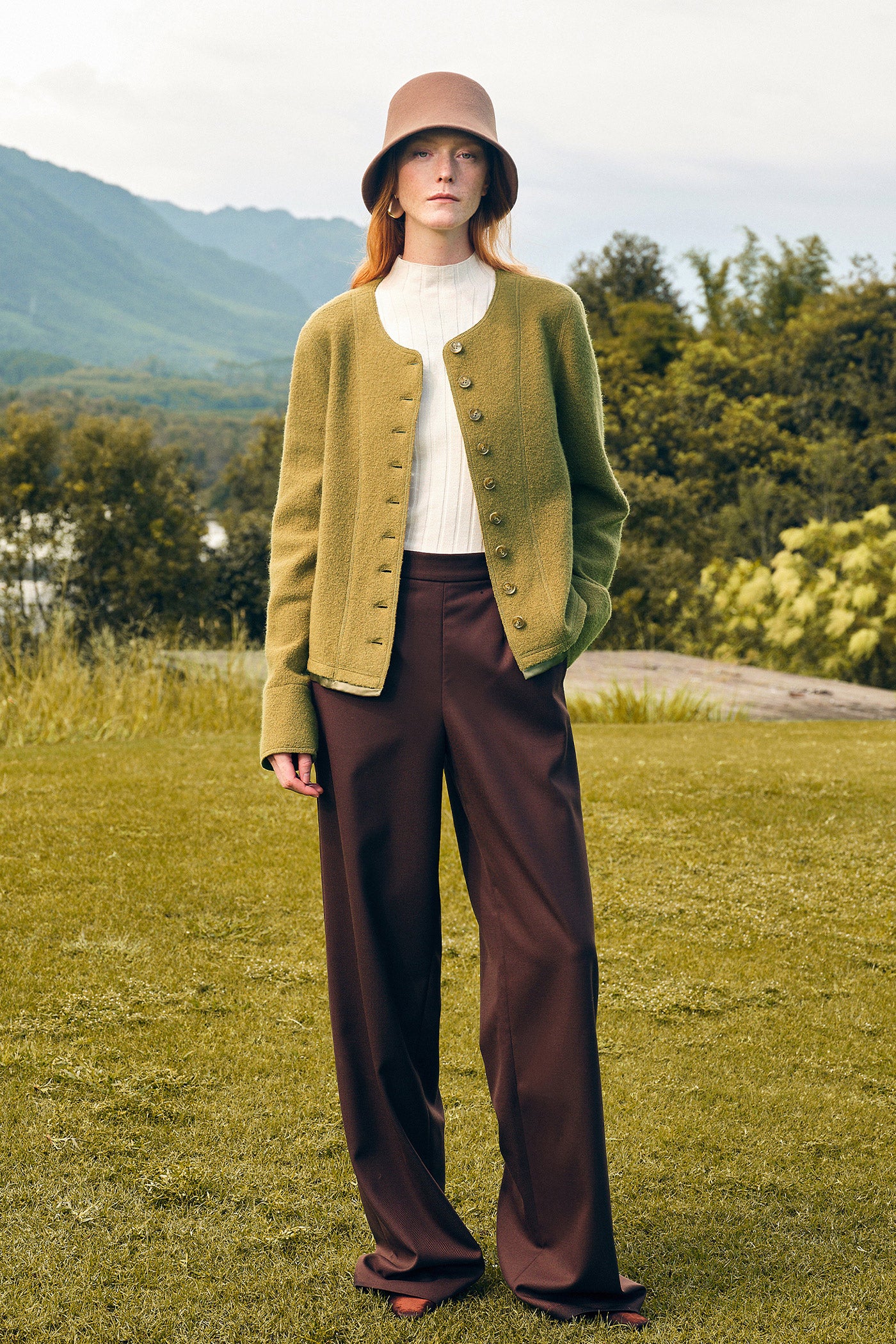 KAMILAN Temperament Short Wool Coat for Women 2025 Autumn New Collection Splicing Double sided Woolen Coat