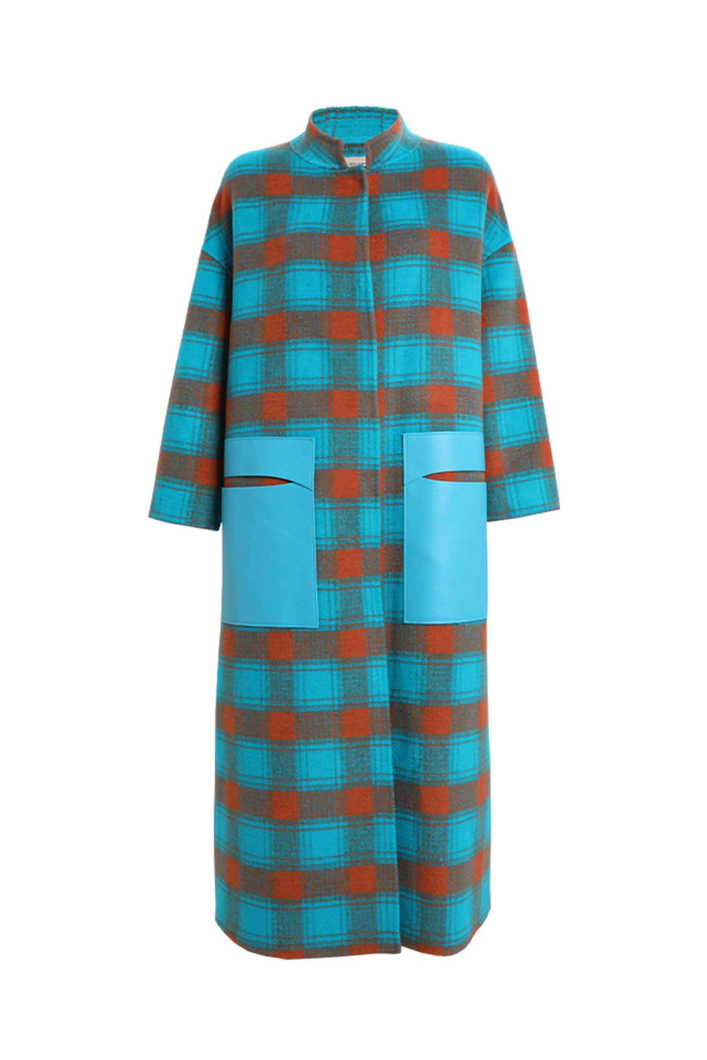 Kamilan Houndstooth Wool Coat