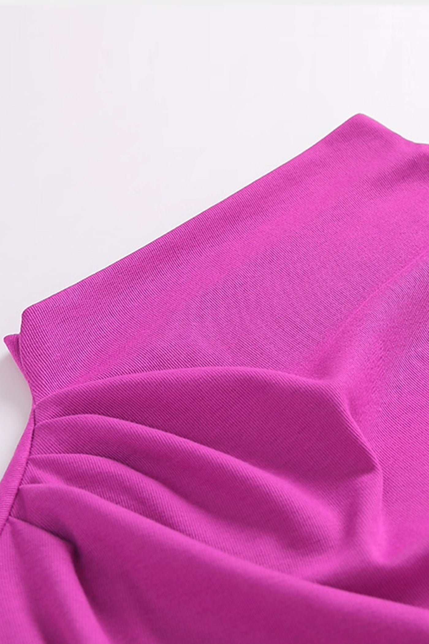KAMILAN Sleeveless High-Neck Draped T-Shirt