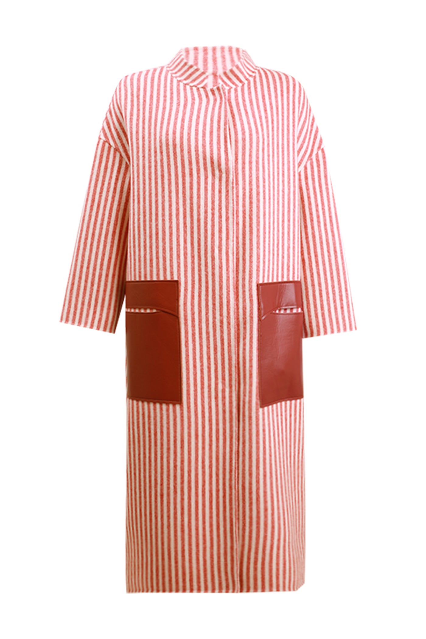 KAMILAN Wool Coat Retro Whimsy with a Soft Silhouette