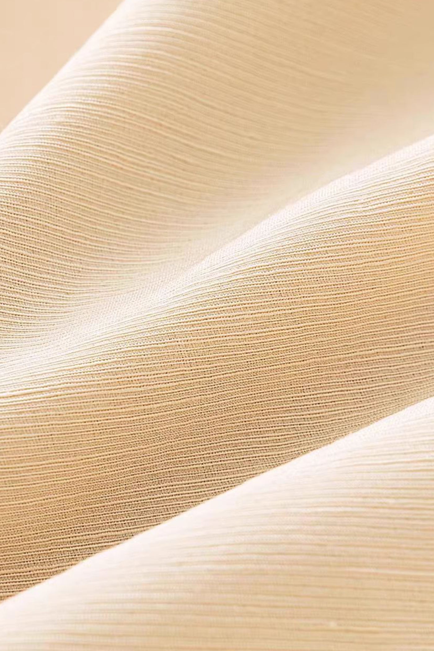 KAMILAN Embellished Linen Dress in Ivory