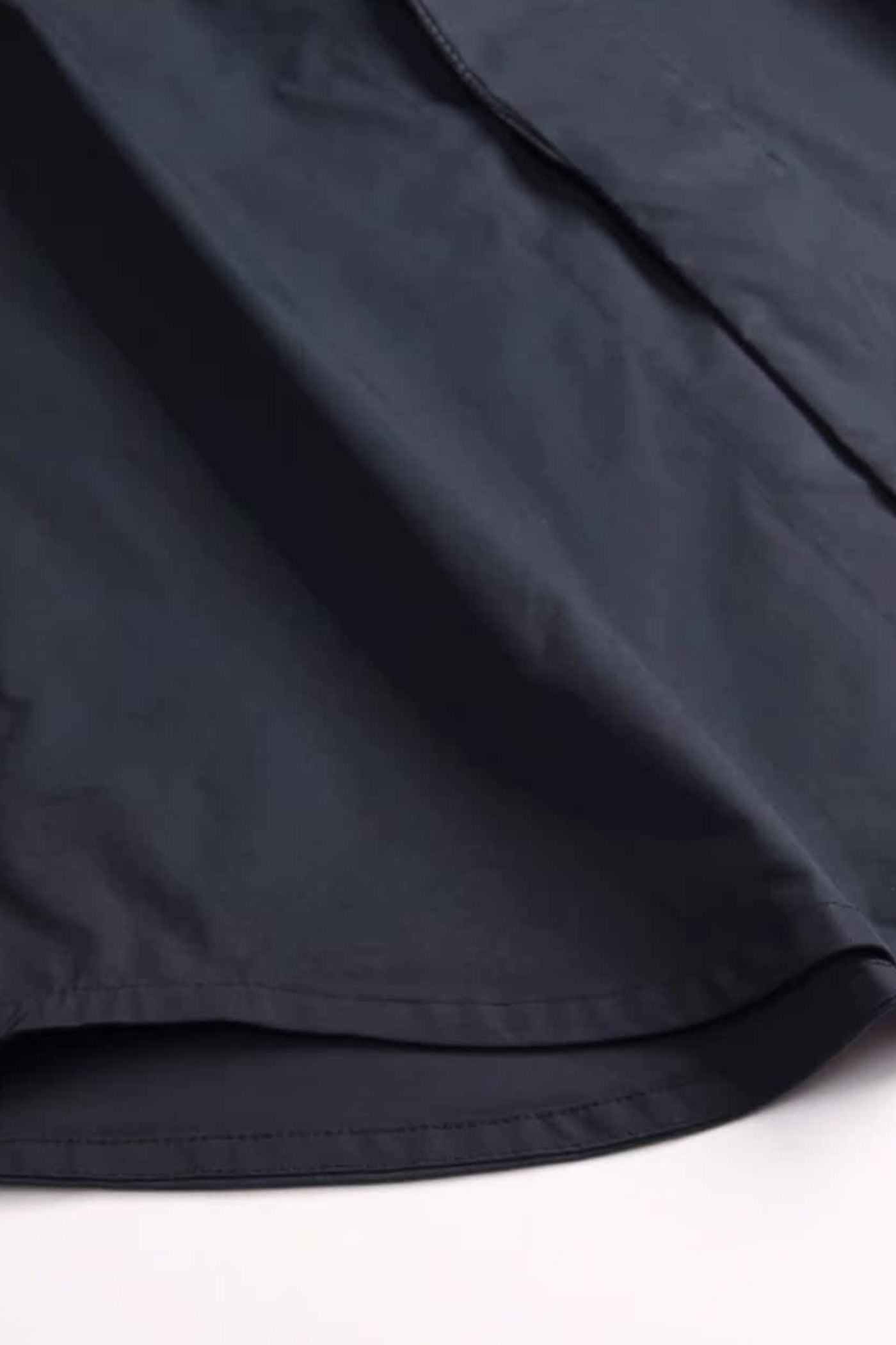 KAMILAN Cotton Button-Down Long Coat