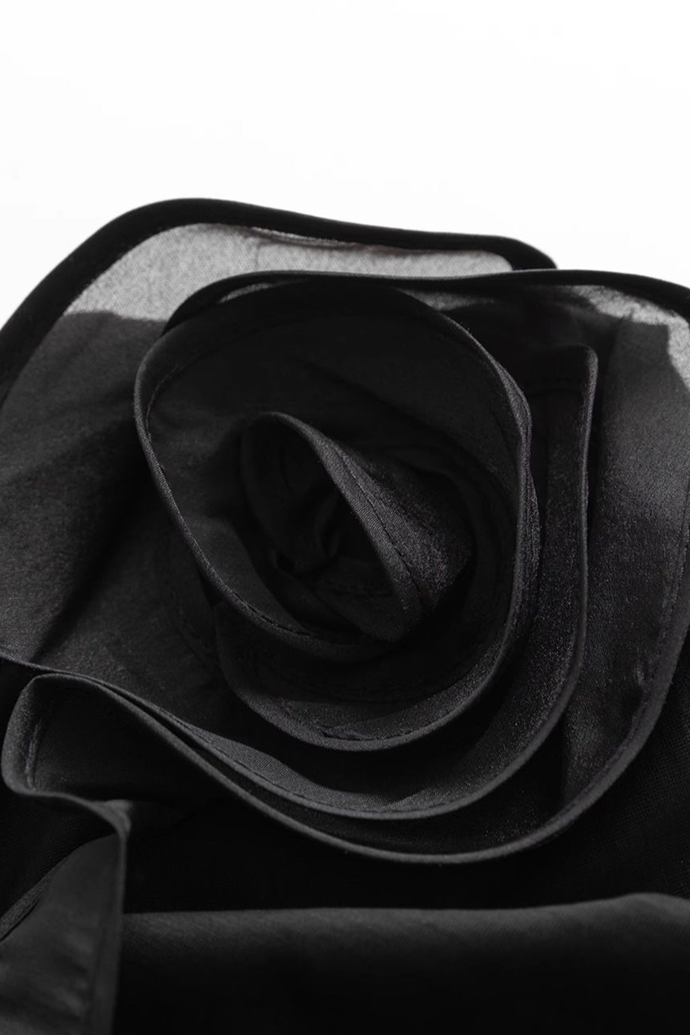 Kamilan Short-Sleeve Tee with Sculpted Rose Appliqué