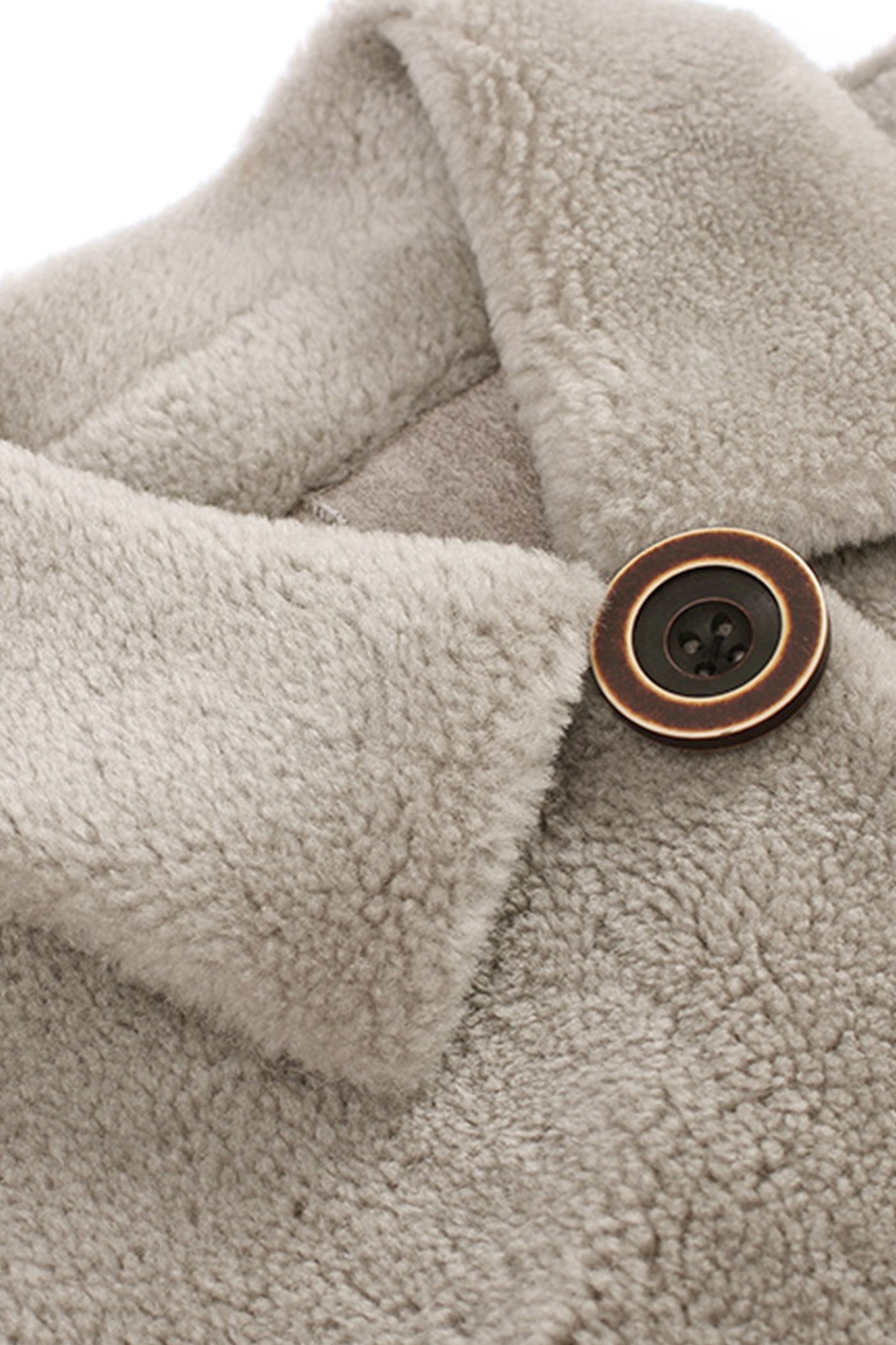 KAMILAN Wool-Blend Long Coat for Autumn/Winter in a Sculpted Silhouette