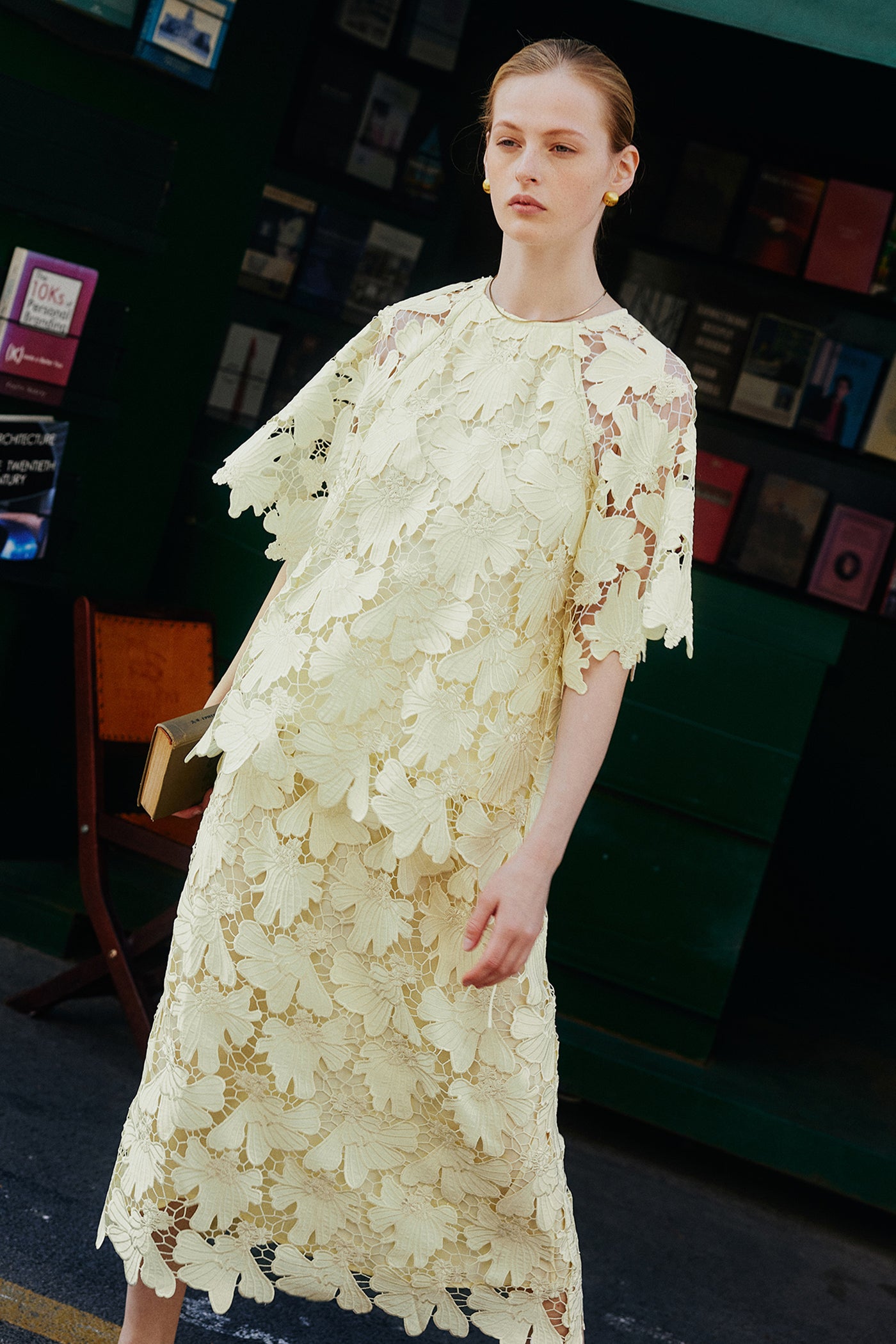 KAMILAN Summer Floral Lace Embroidered Skirt Set
