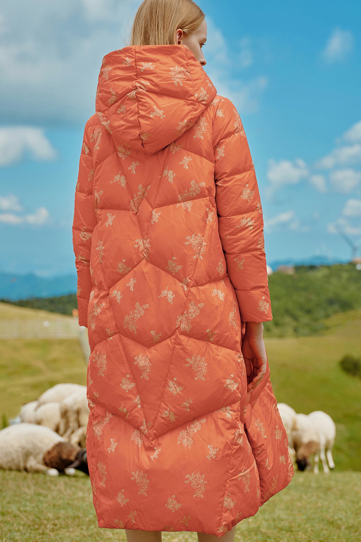 Kamilan Quilted Down Coat