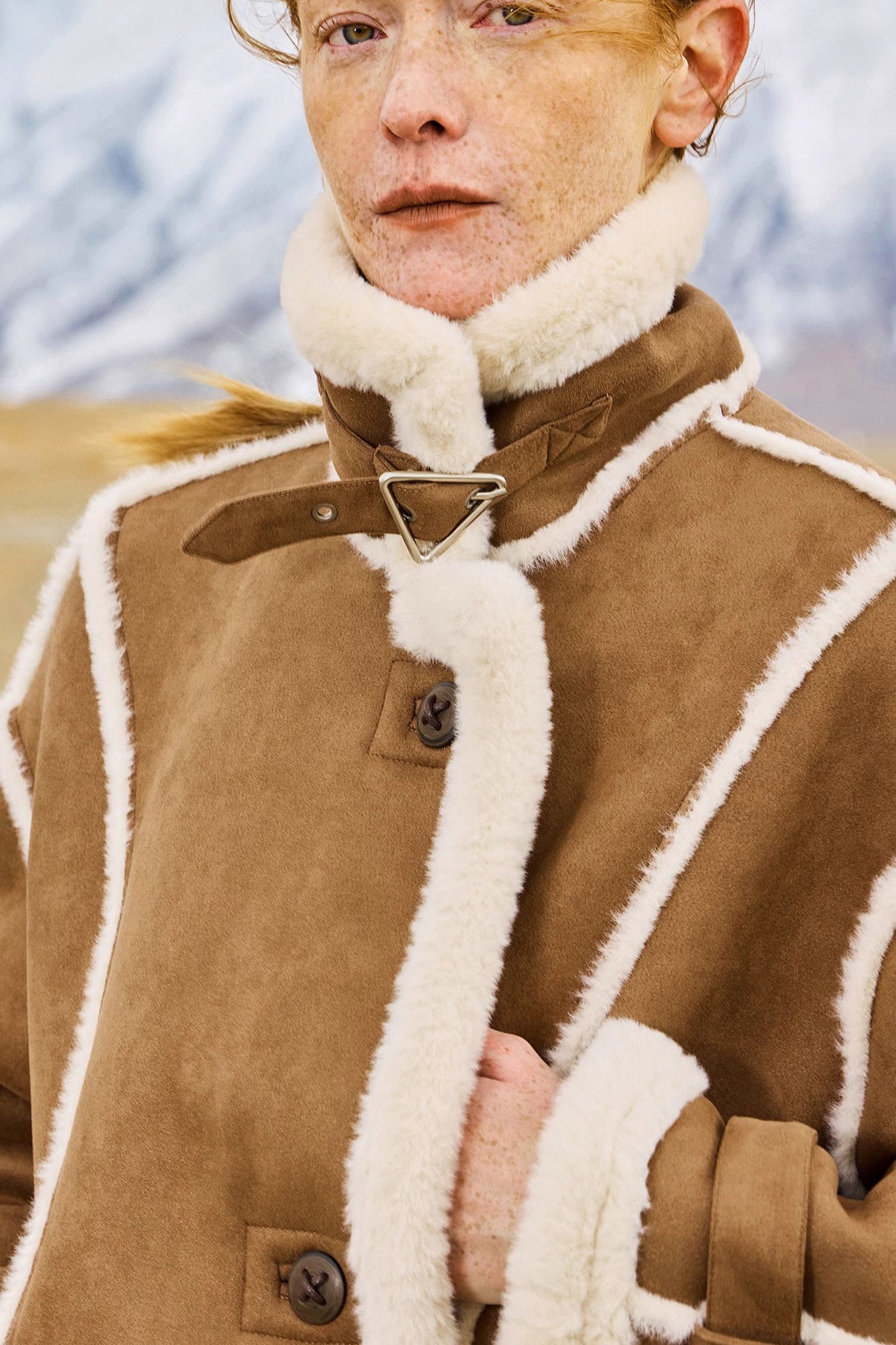 KAMILAN Women's Fluffy Short Fur Jacket – Fashion Casual Winter Coat