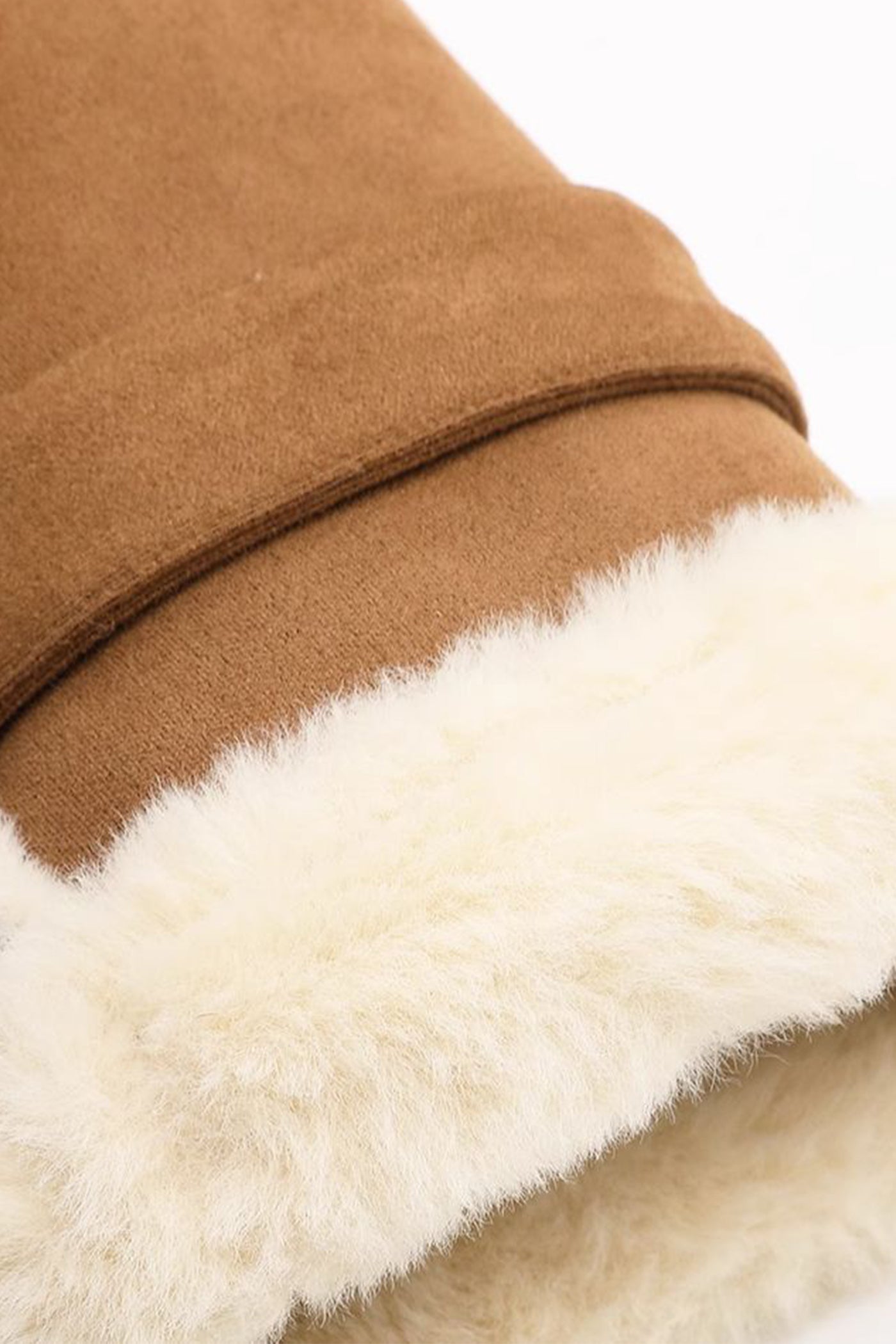 KAMILAN Women's Fluffy Short Fur Jacket – Fashion Casual Winter Coat