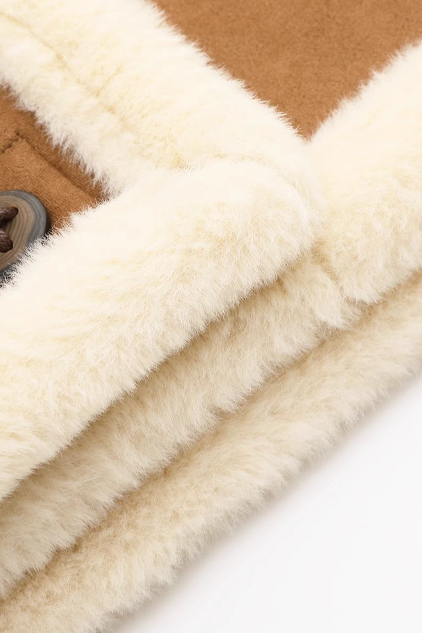 KAMILAN Women's Fluffy Short Fur Jacket – Fashion Casual Winter Coat