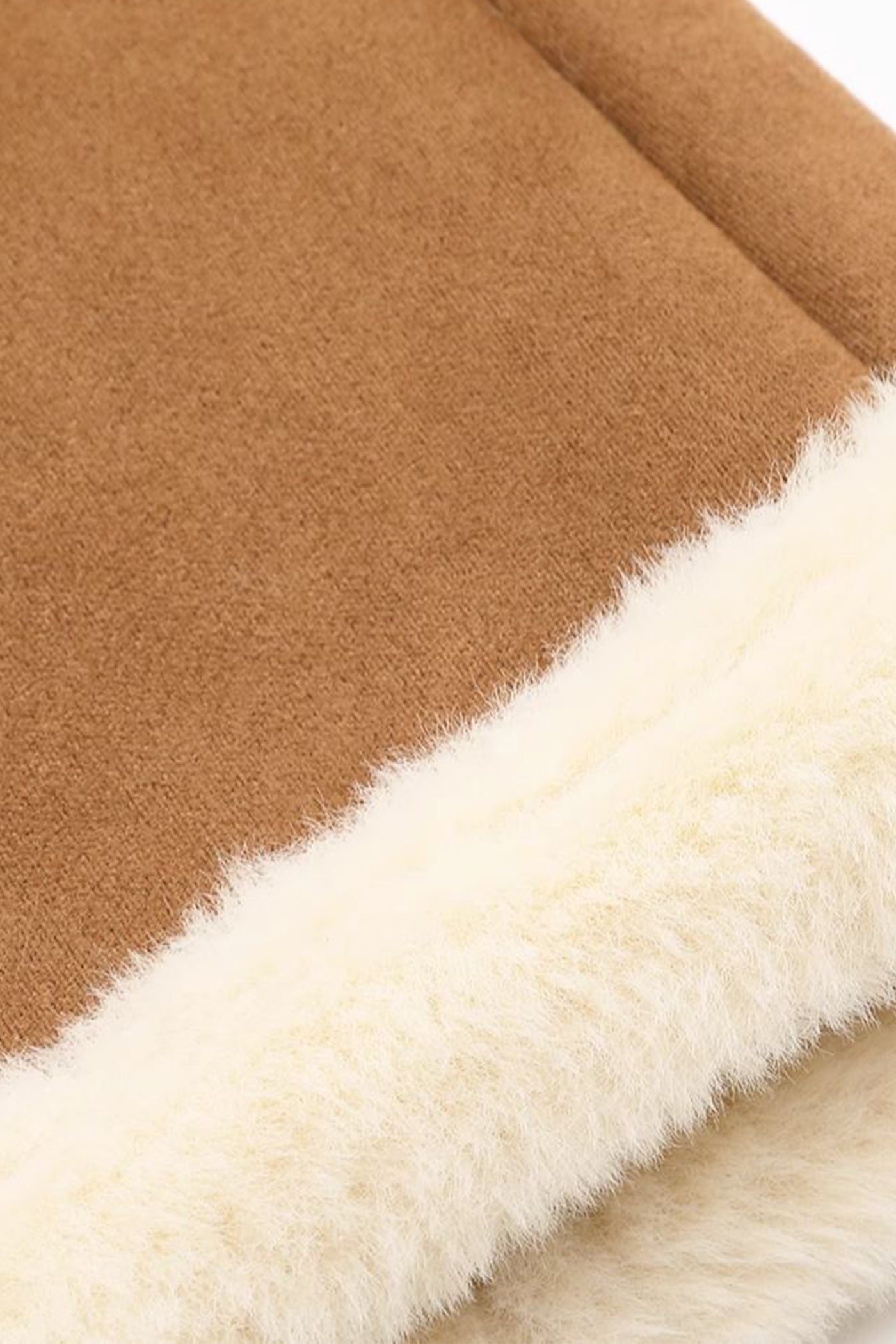 KAMILAN Women's Fluffy Short Fur Jacket – Fashion Casual Winter Coat