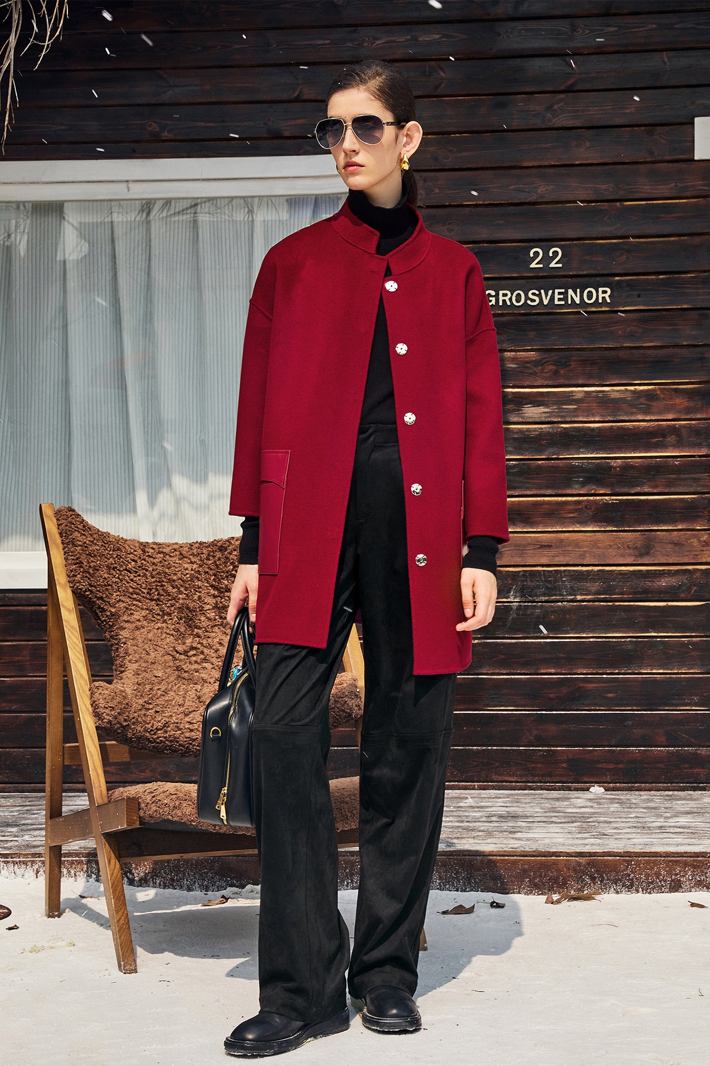 KAMILAN Women's High-Waist Wide-Leg Pants – 2025 Autumn New Fashion Commuter Casual Trousers