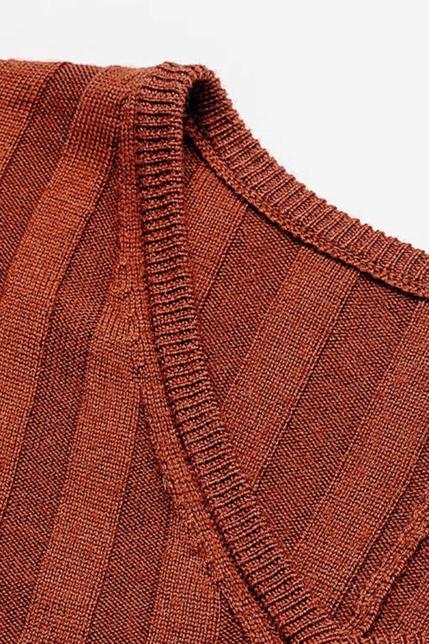 KAMILAN French style temperament short sweater women's autumn new V-neck sweater