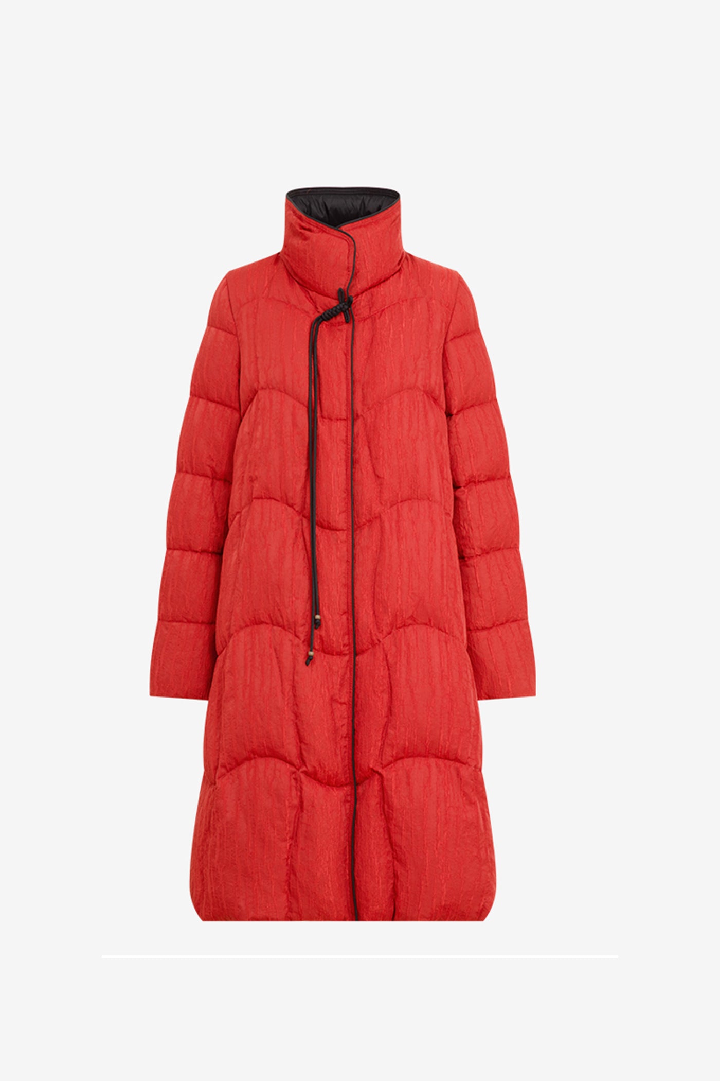 KAMILAN new Chinese Style  high-necked white goose down jacket women's winter new long warm goose down coat