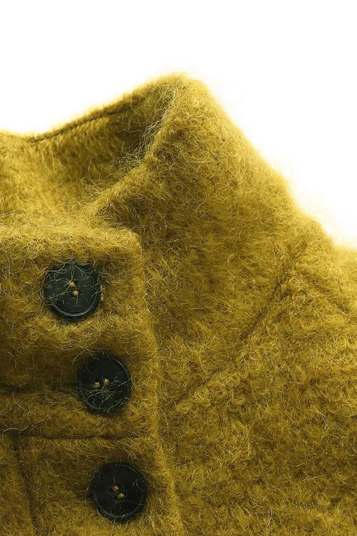 KAMILAN short mohair coat women's 2025 autumn and winter new wild woolen coat