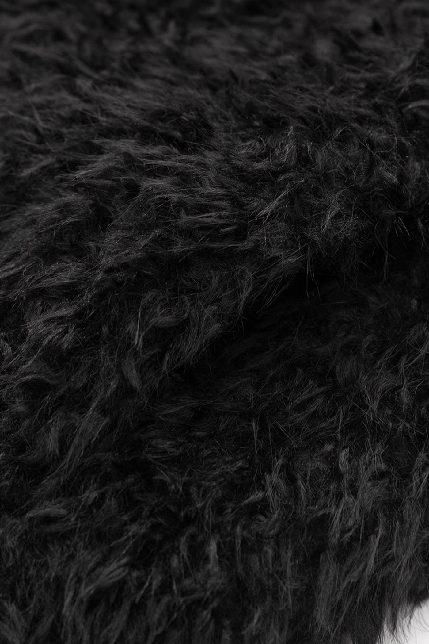 KAMILAN short Faux Fur Coat women's winter new filling white duck down environmental protection fur.