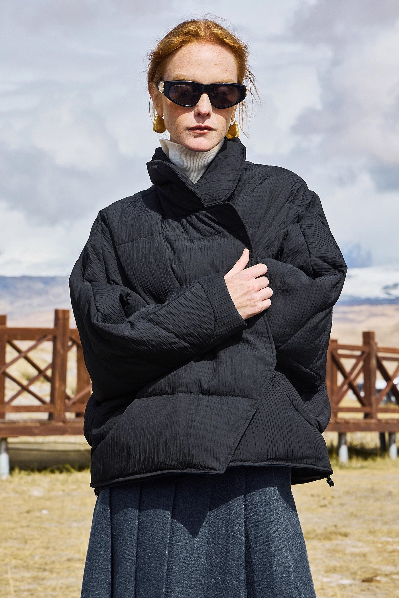 KAMILAN White Goose Down Jacket Women's 2025 Winter New Loose Leisure Goose Down Clothing Warm Down Jacket