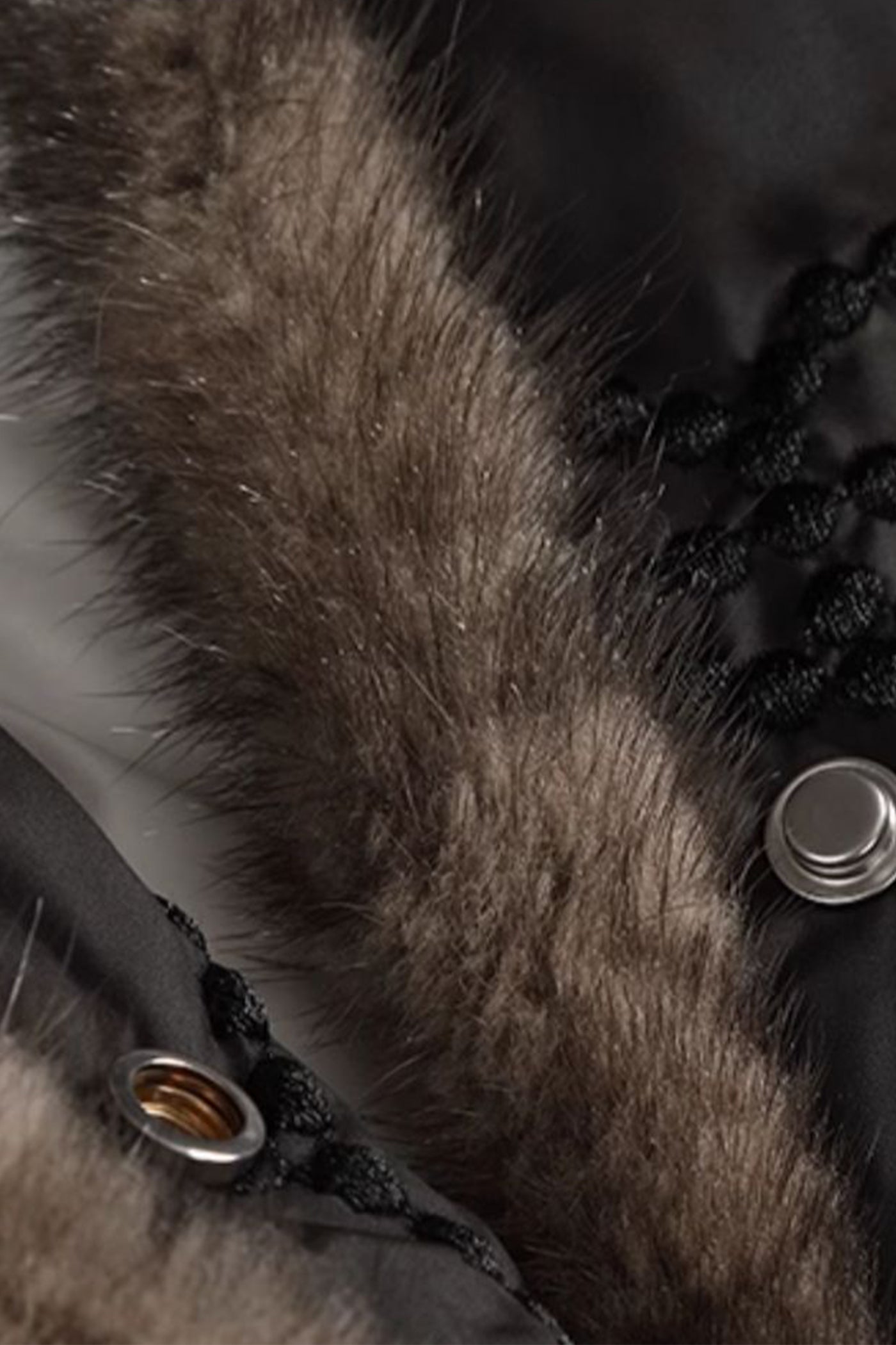 KAMILAN mink fur collar down jacket female 2022 winter new long embroidered white goose down jacket
