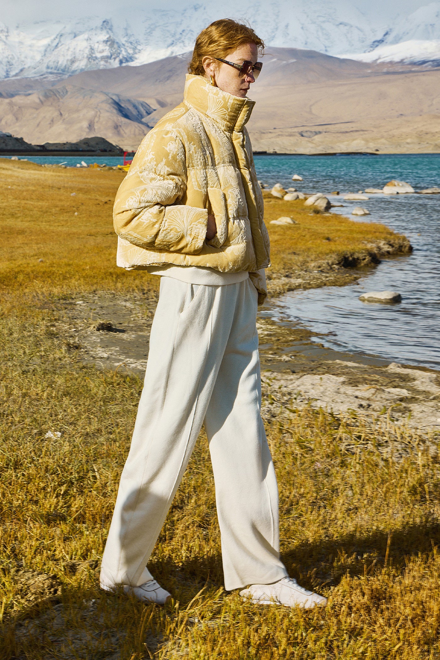 KAMILAN Women's Trendy Short Puffer Jacket 2025 Winter | Fashion Warm White Duck Down Coat
